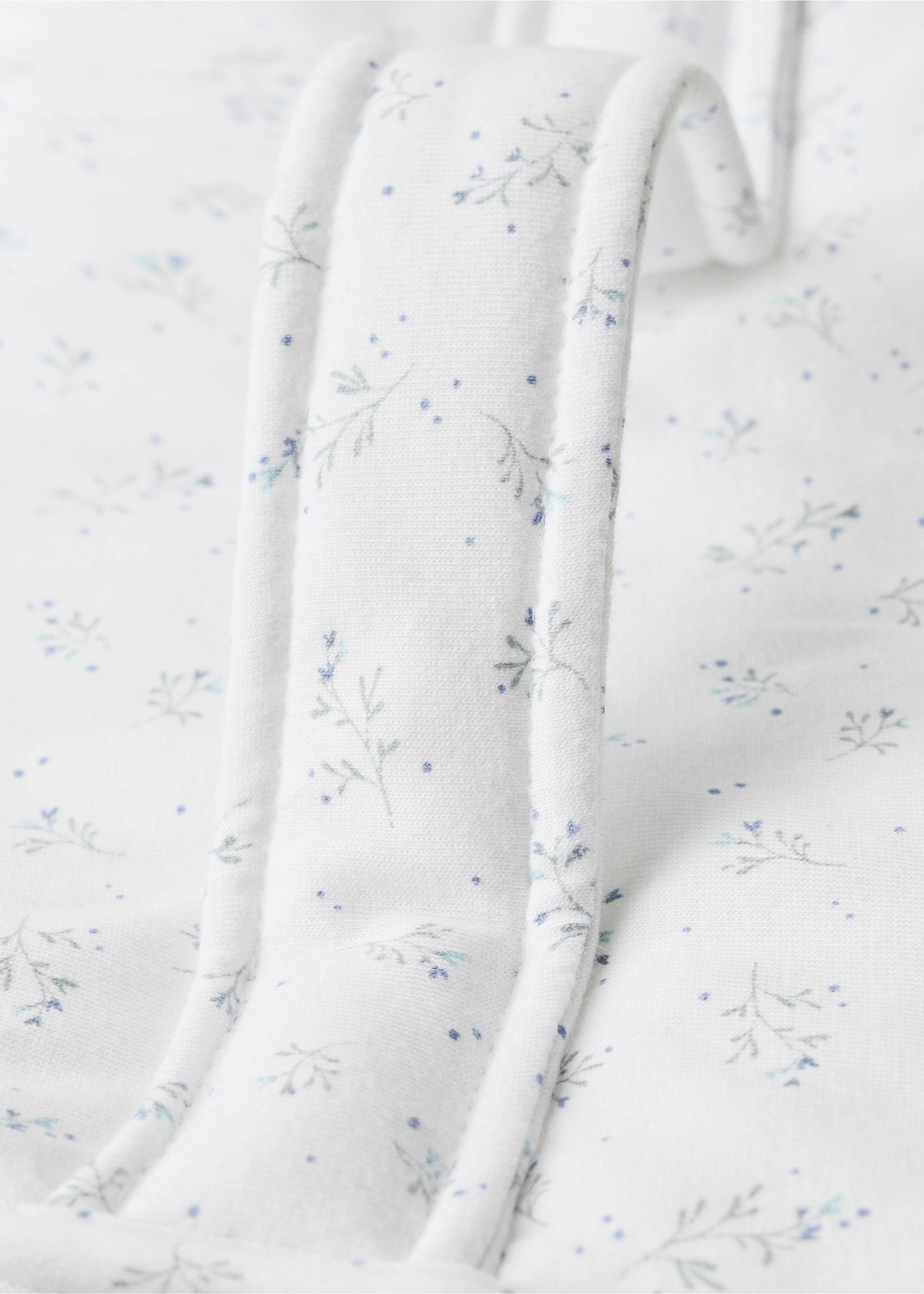 Neceser infantil algodón flores - Detalle del artículo 3, Blanco. Ref: 27054081-00.