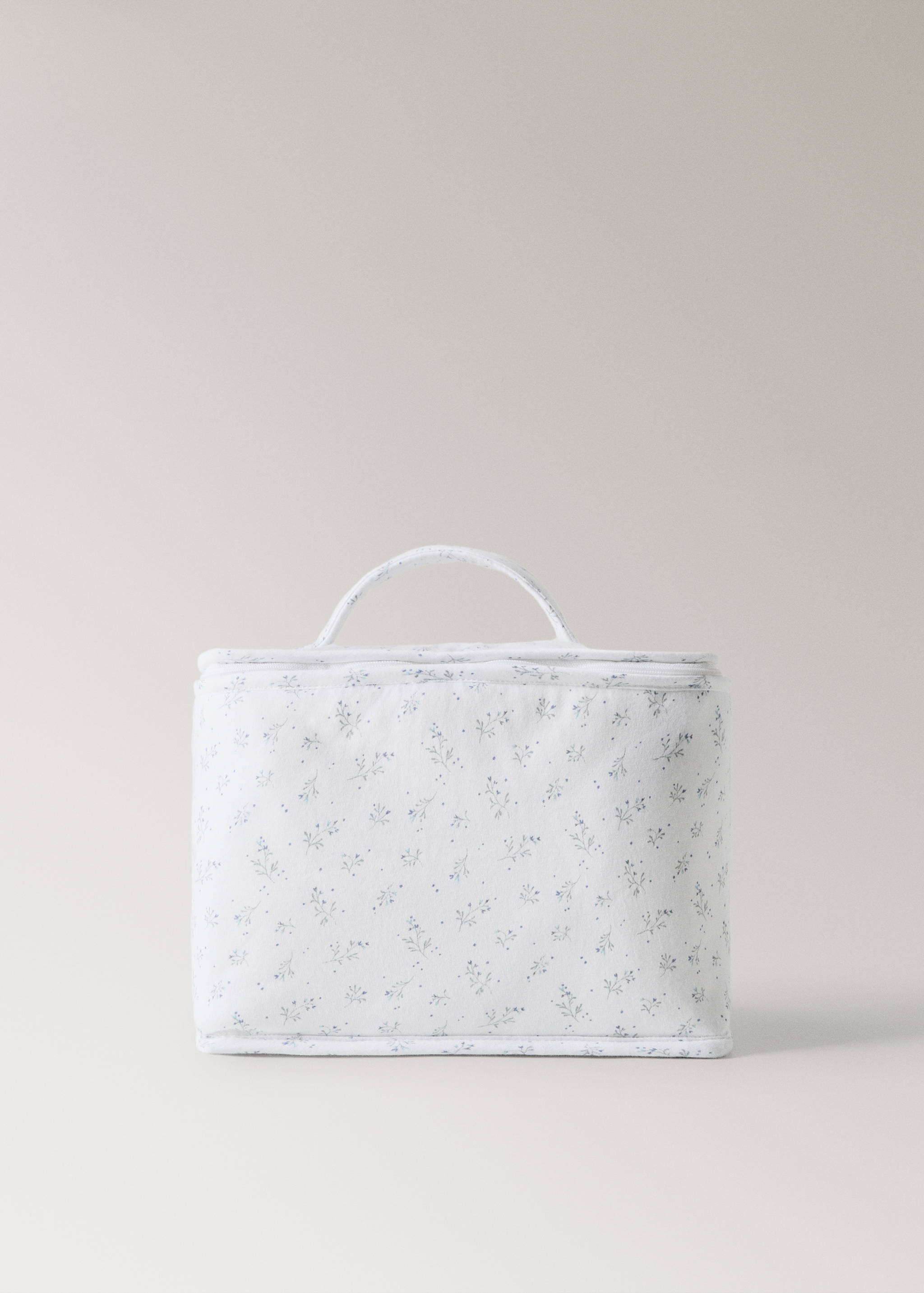 Trousse de toilette enfant en coton à fleurs - Article sans modèle