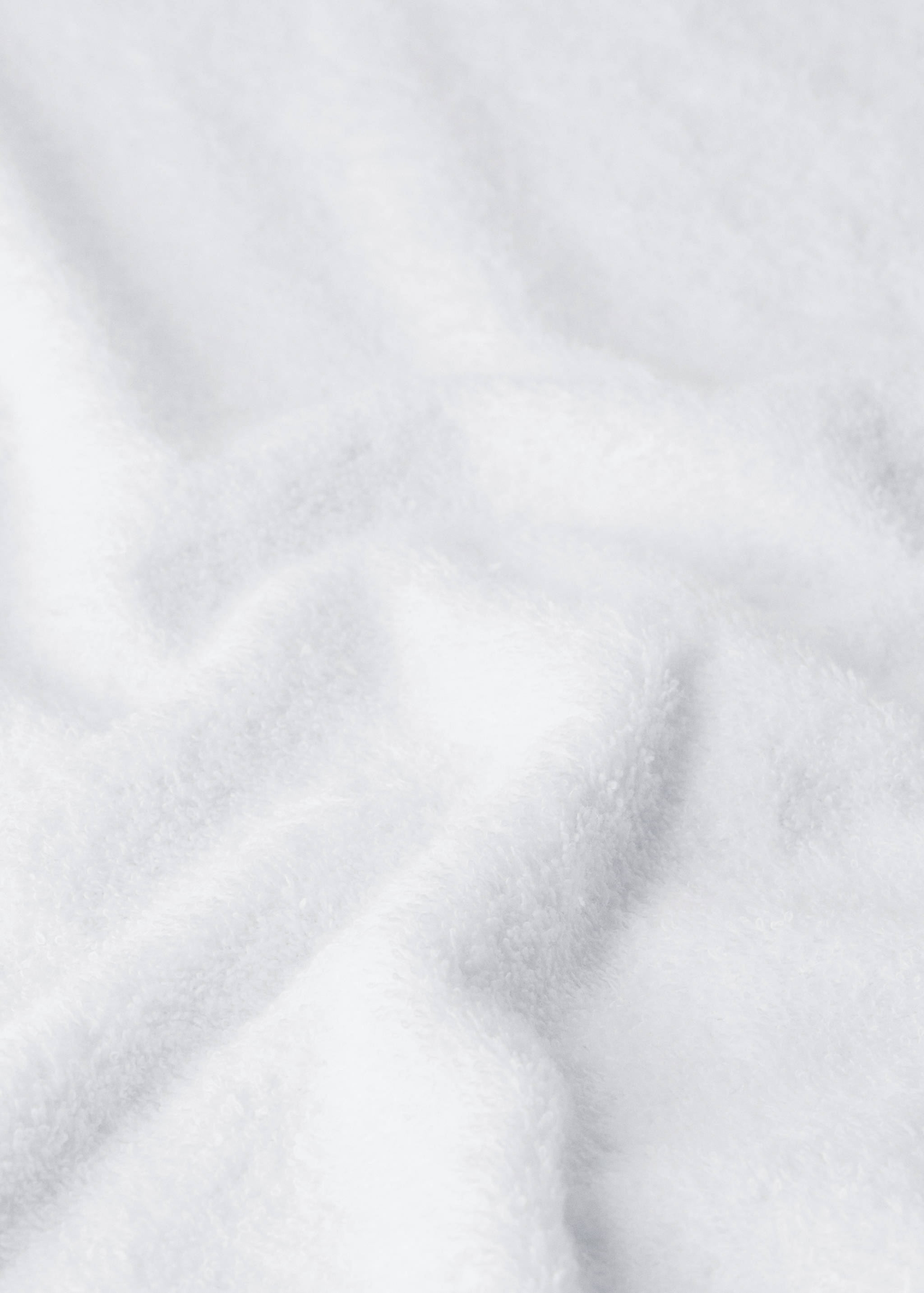 Cape de bain enfant coton fleurs - Détail de l'article 2