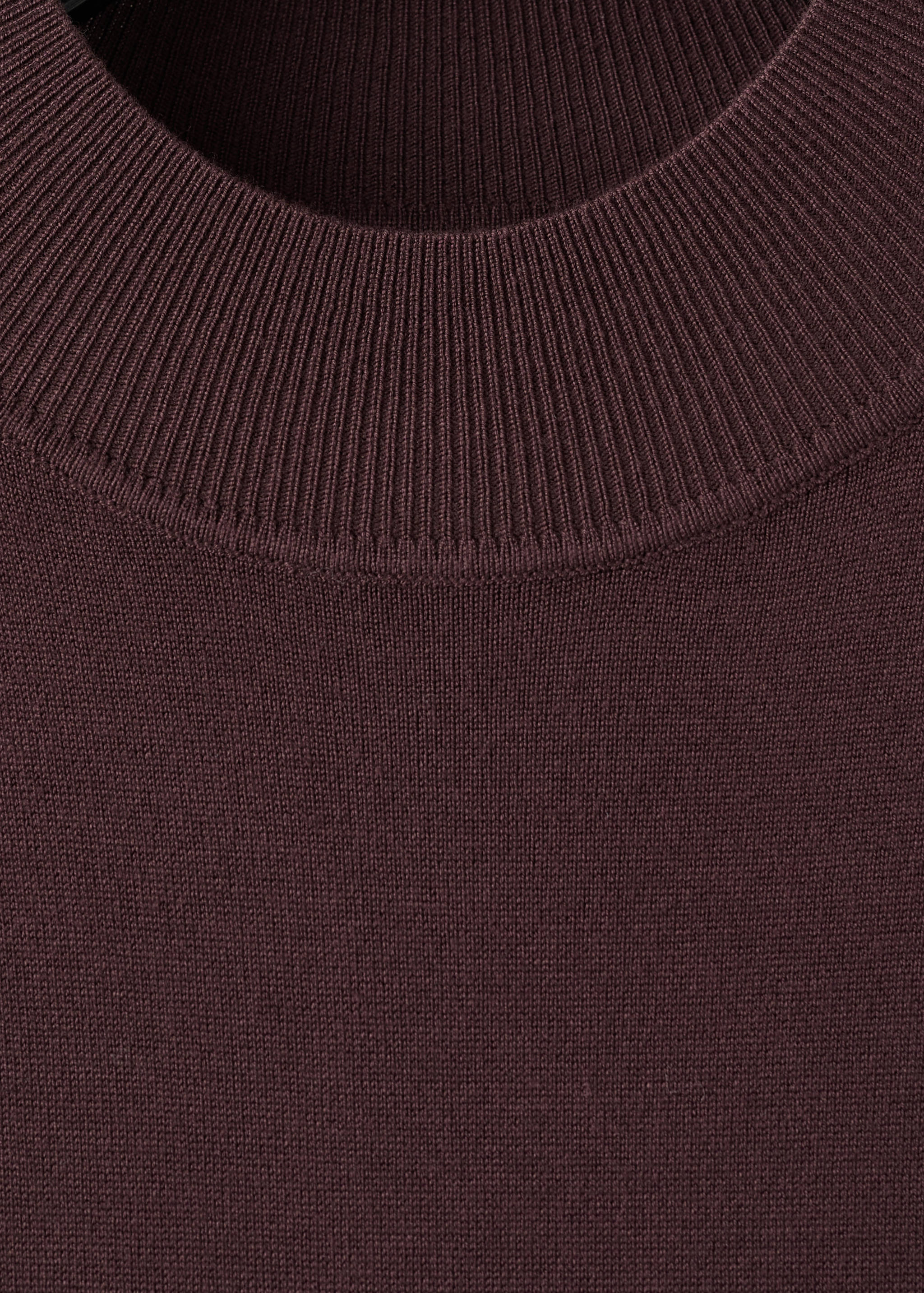 Perkins-neck knitted dress - Details of the article 8