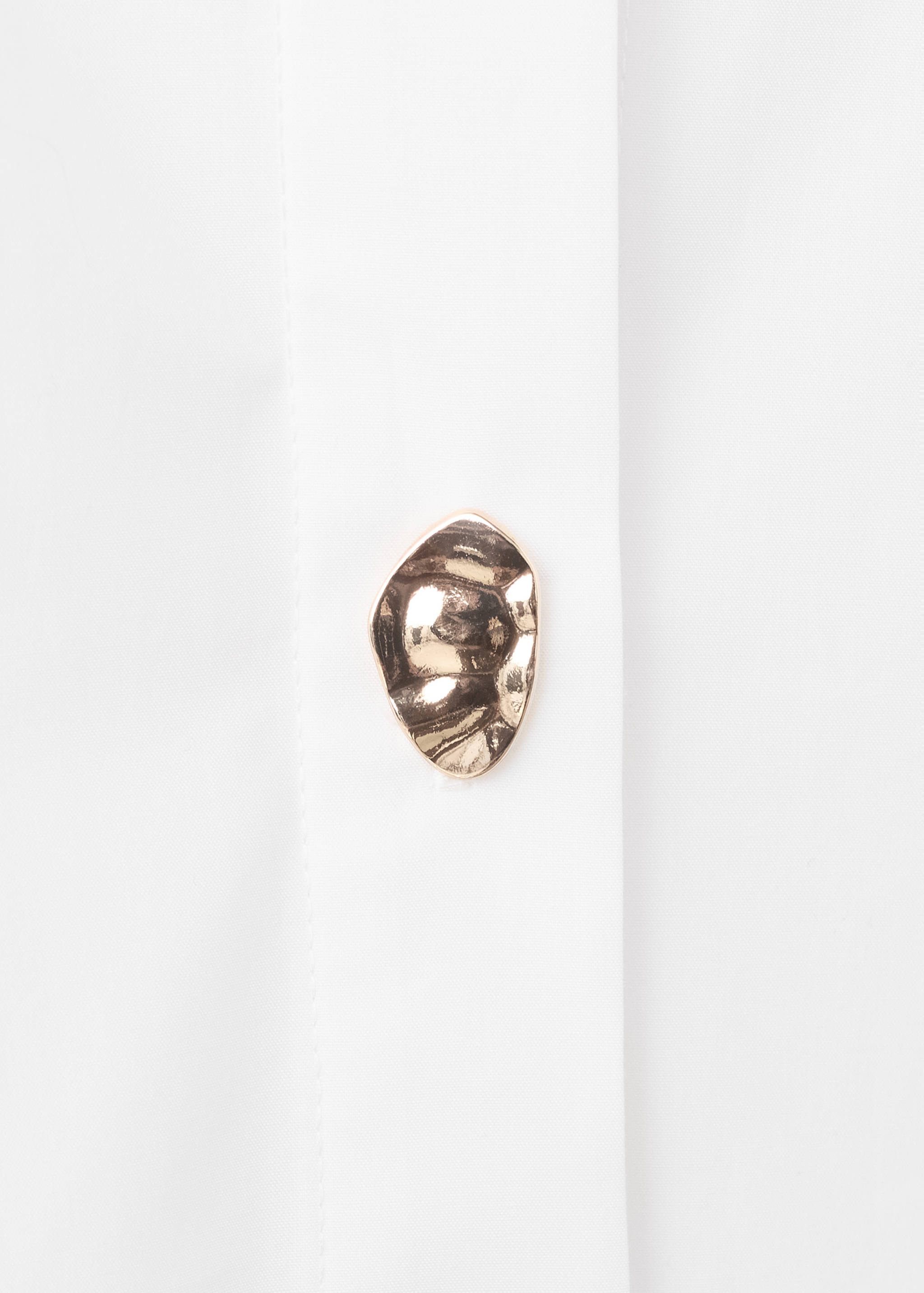 Cotton shirt with jewel buttons - Details of the article 8