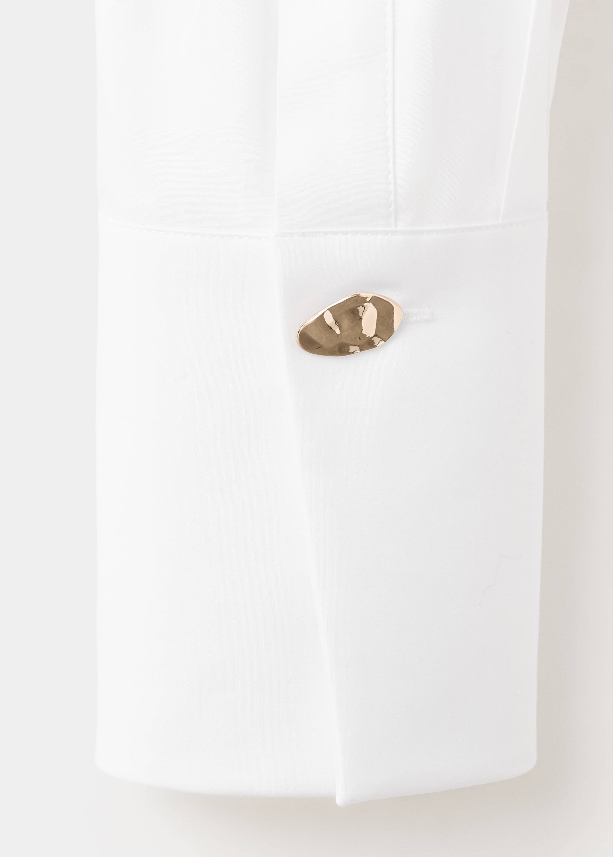 Cotton shirt with jewel buttons - Details of the article 0