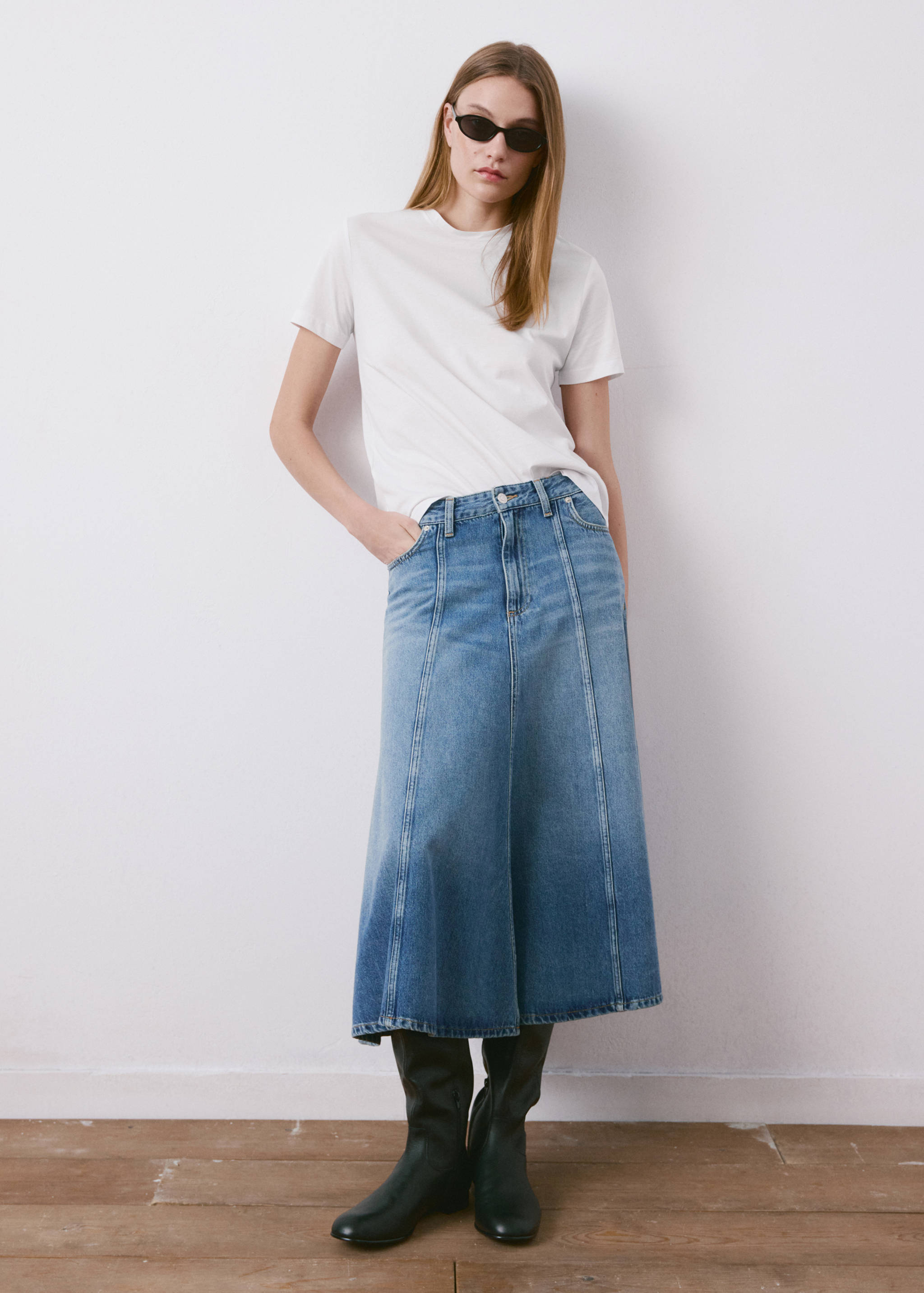 Short-sleeved cotton t-shirt - General plane