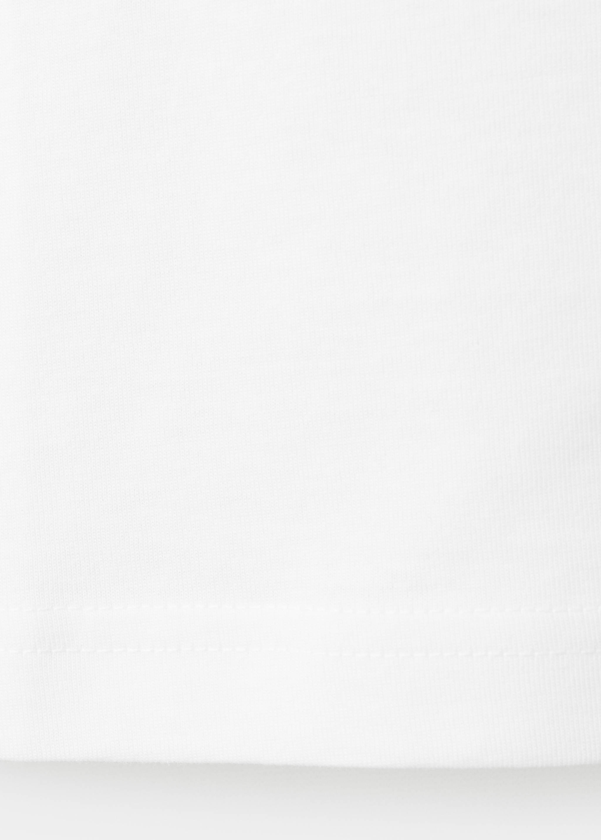 Short-sleeved cotton t-shirt - Details of the article 0