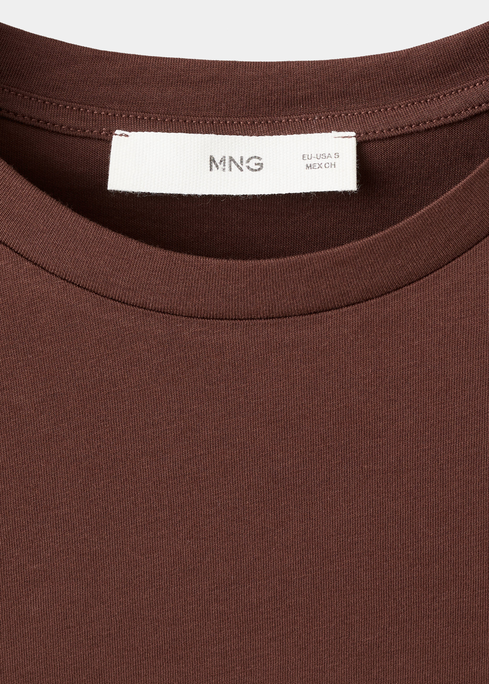 Short-sleeved cotton t-shirt - Details of the article 8