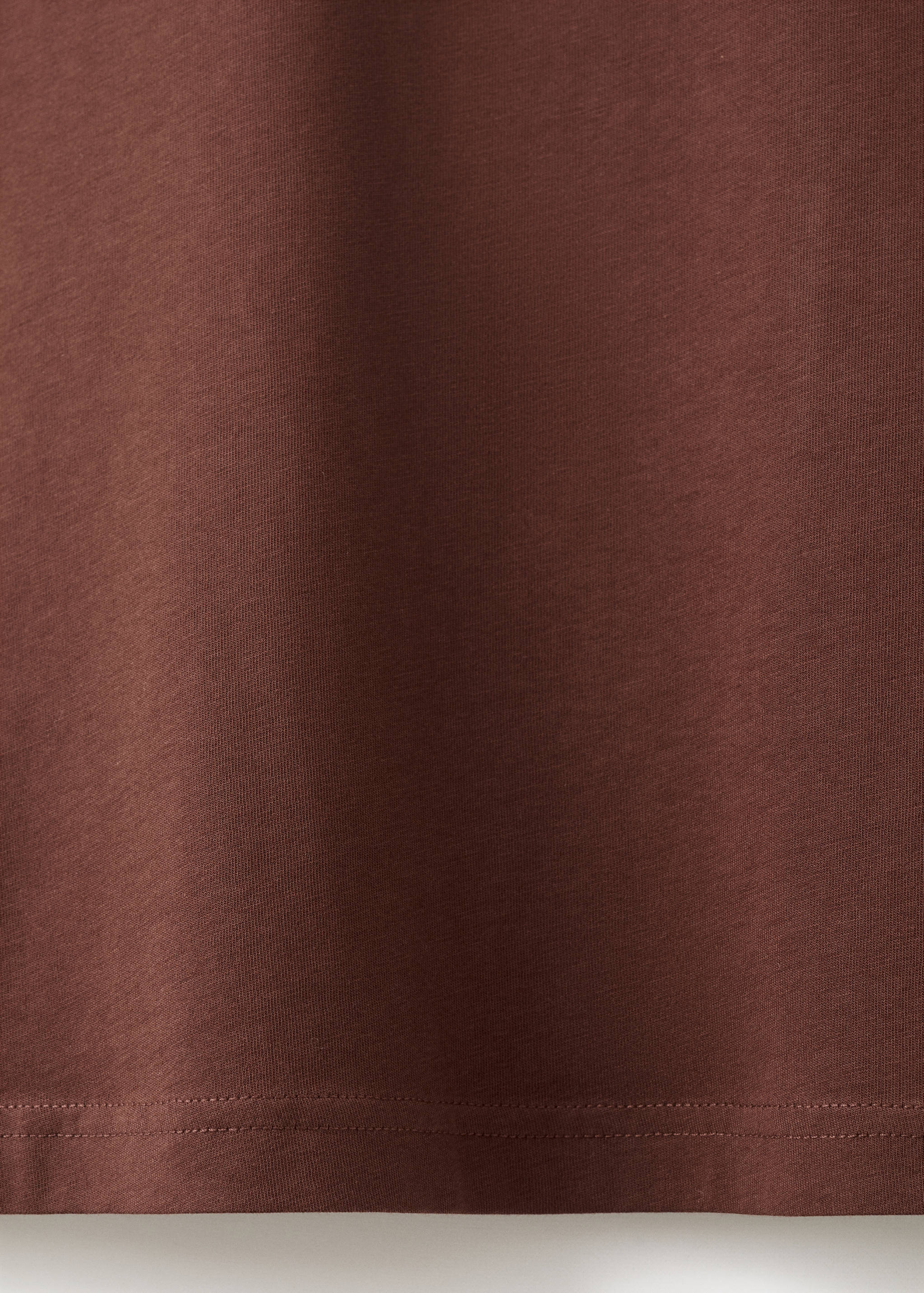 Short-sleeved cotton t-shirt - Details of the article 0