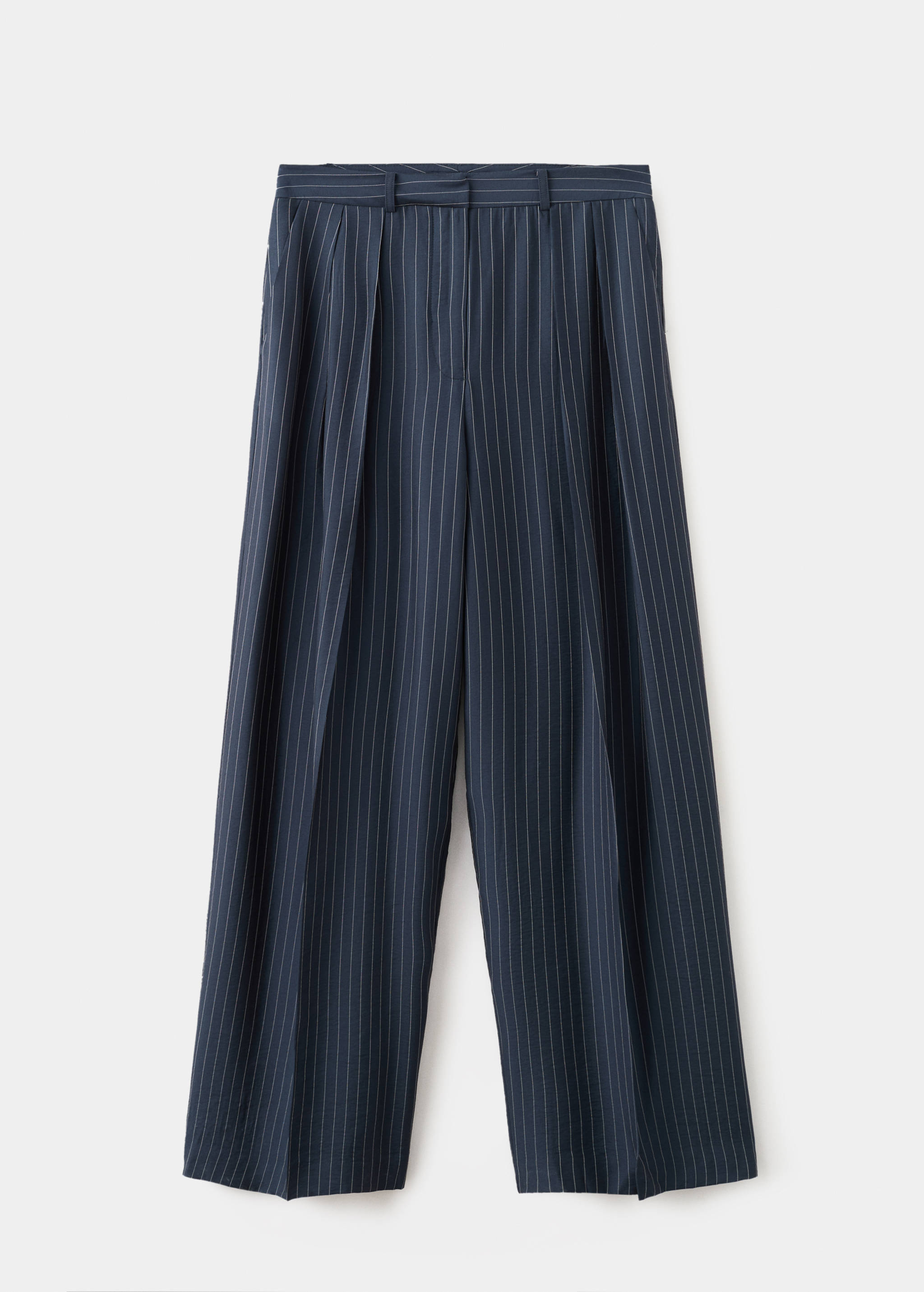 Pinstripe wide leg trousers - Article without model