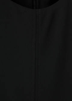Flared cotton dress — Black 7