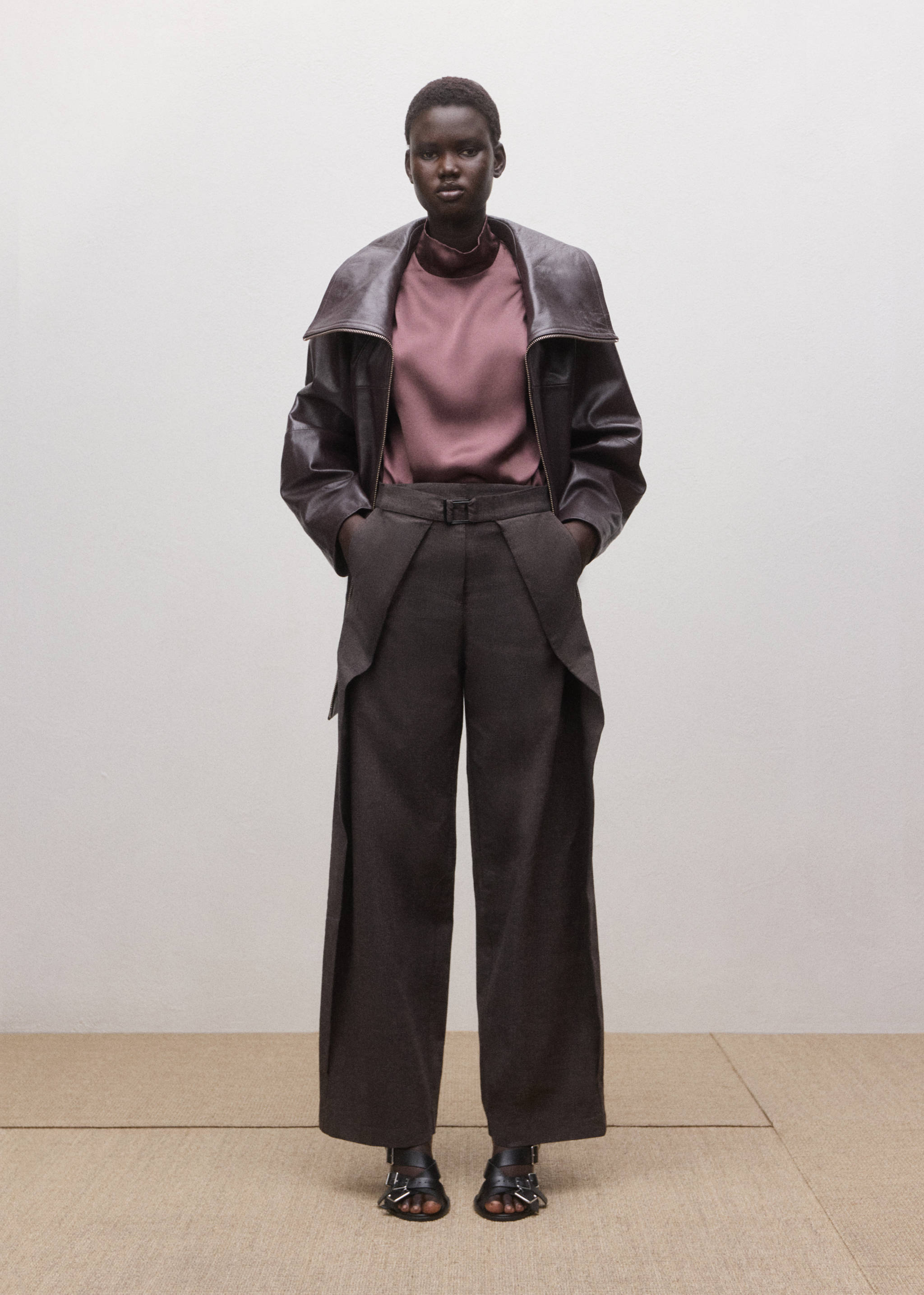 100% satin silk blouse - General plane