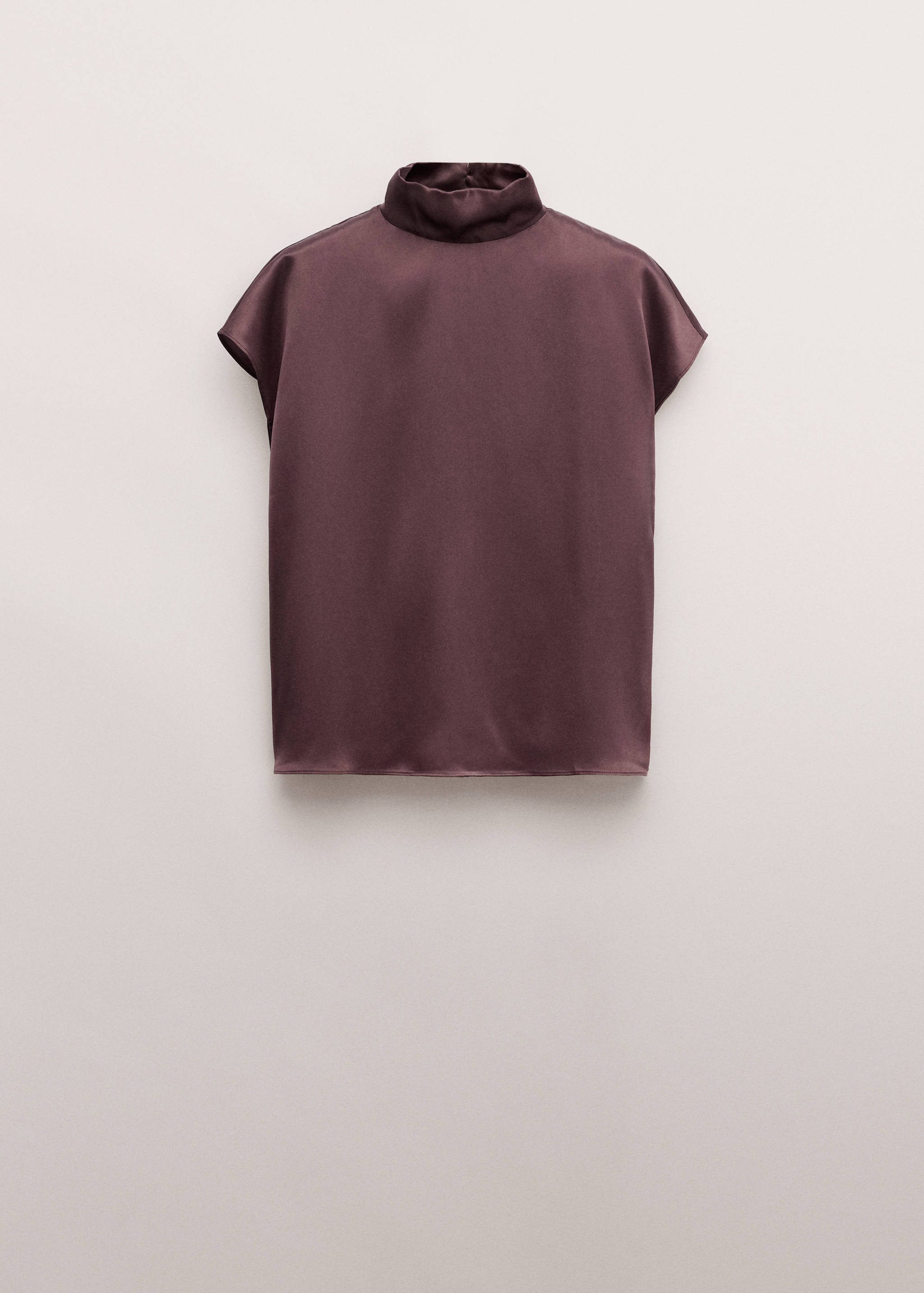 100% satin silk blouse - Article without model