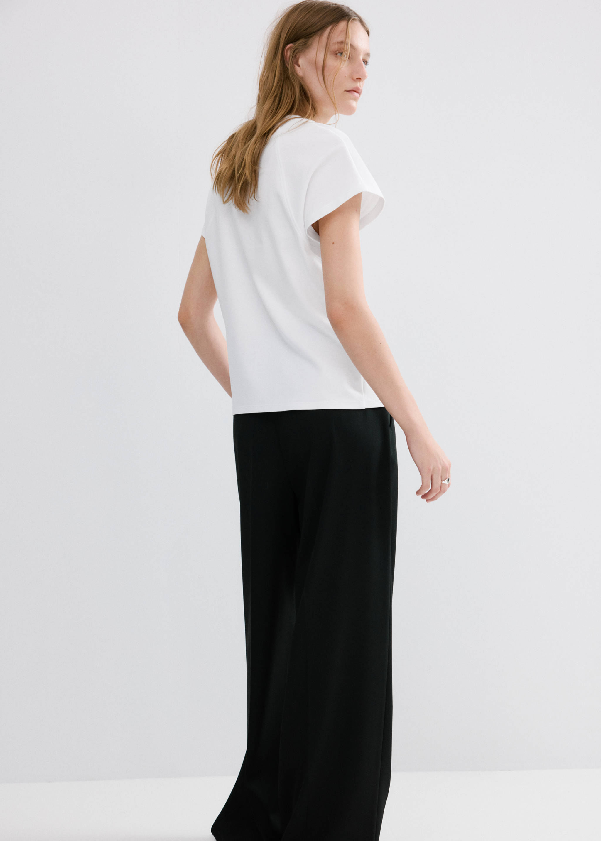 T-shirt coton manches courtes - Verso de l’article