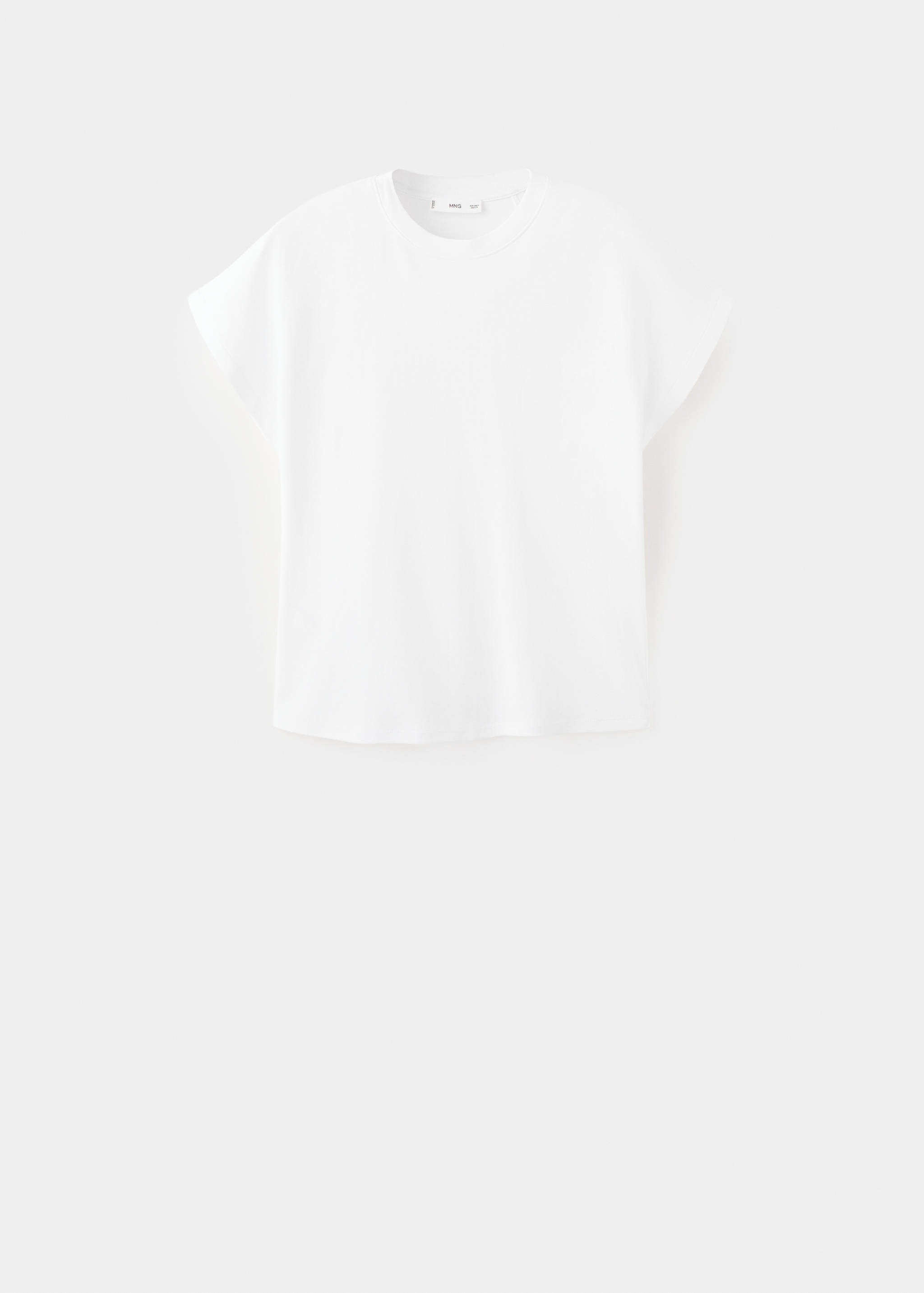 Short-sleeved cotton t-shirt - Article without model