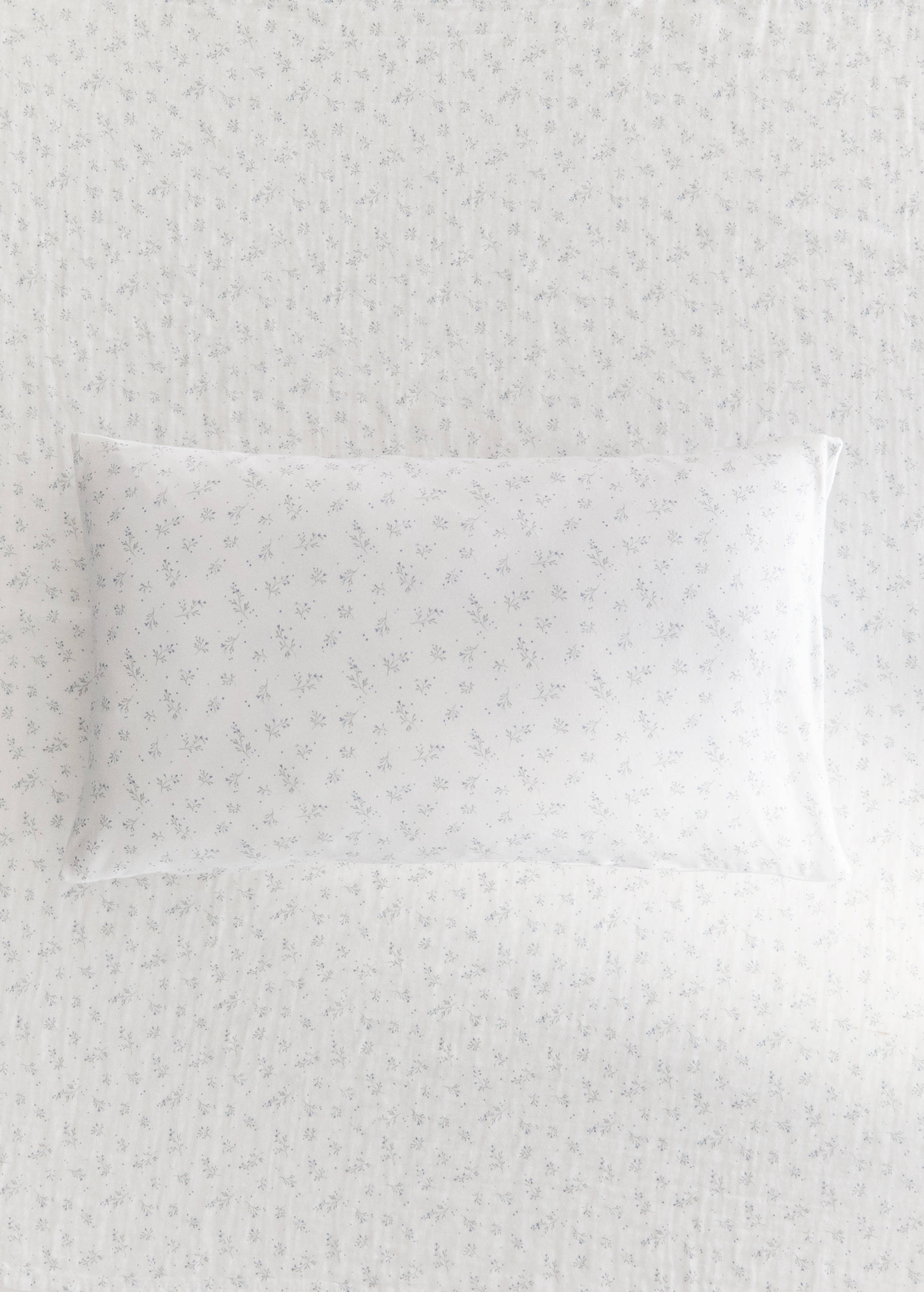 Barnetrekk i bomull med blomster 30x50 cm - Total bildeutsnitt