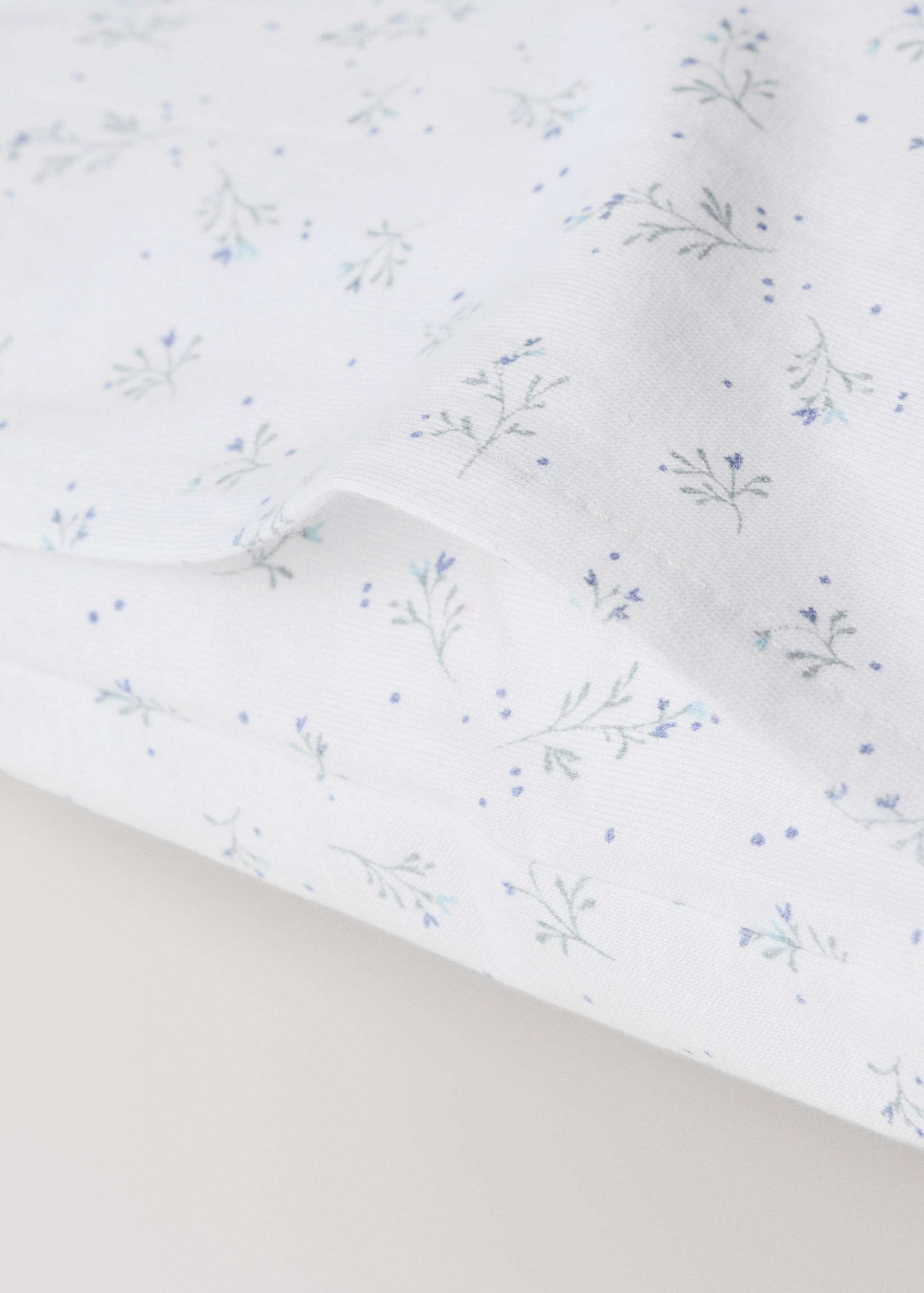 Barnetrekk i bomull med blomster 30x50 cm - Artikkeldetalj 2