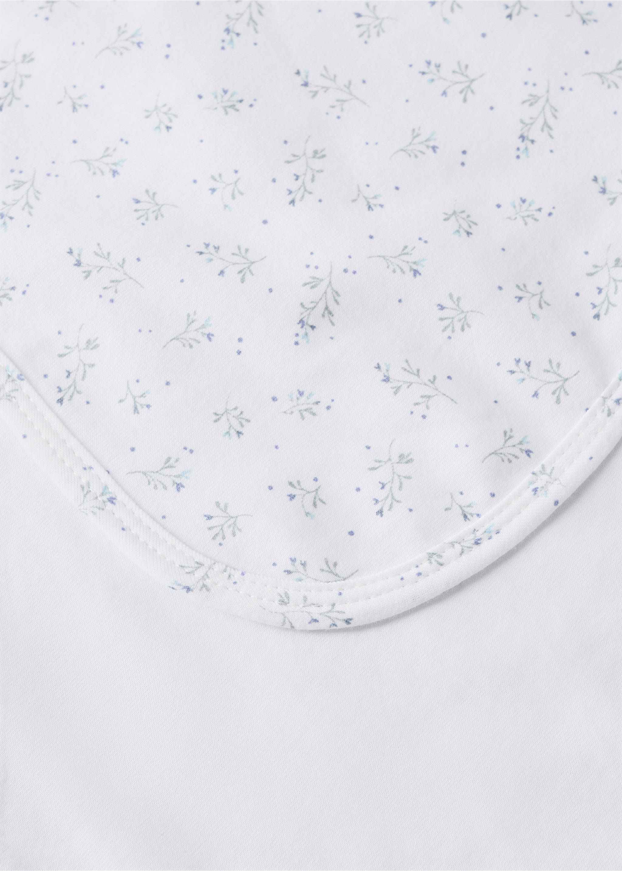 Pack arrullo gorro cotó flors - Detall de l'article 3, Blanc. Ref: 27054103-00.