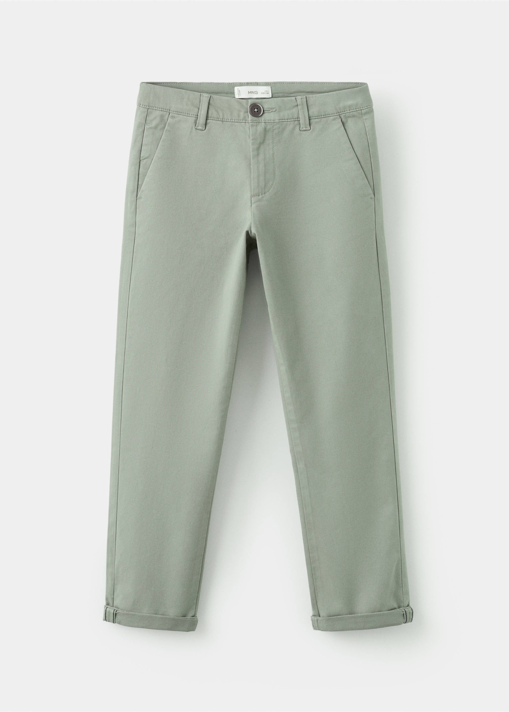 Pantalón chino dobladillo - Artículo sin modelo, Khaki. Ref: 27054403-00.