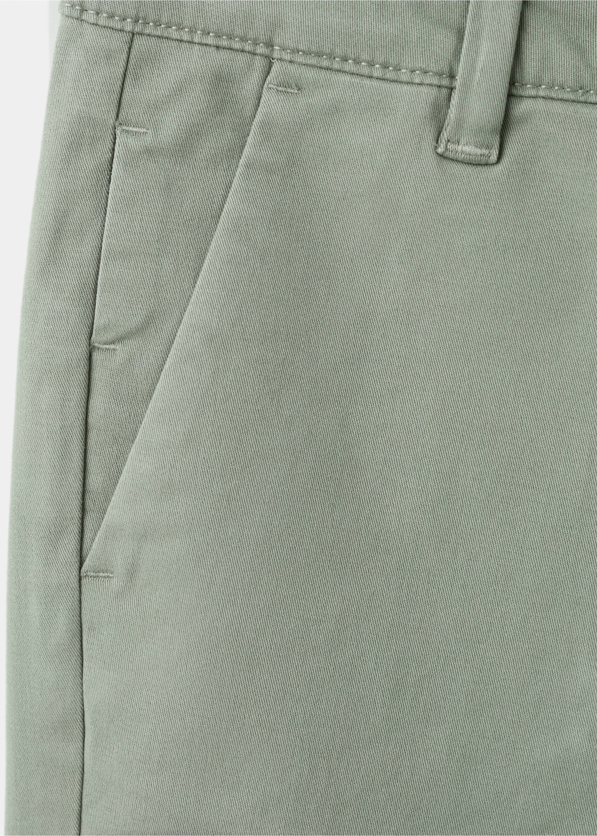 Pantalón chino dobladillo - Detalle del artículo 0, Khaki. Ref: 27054403-00.
