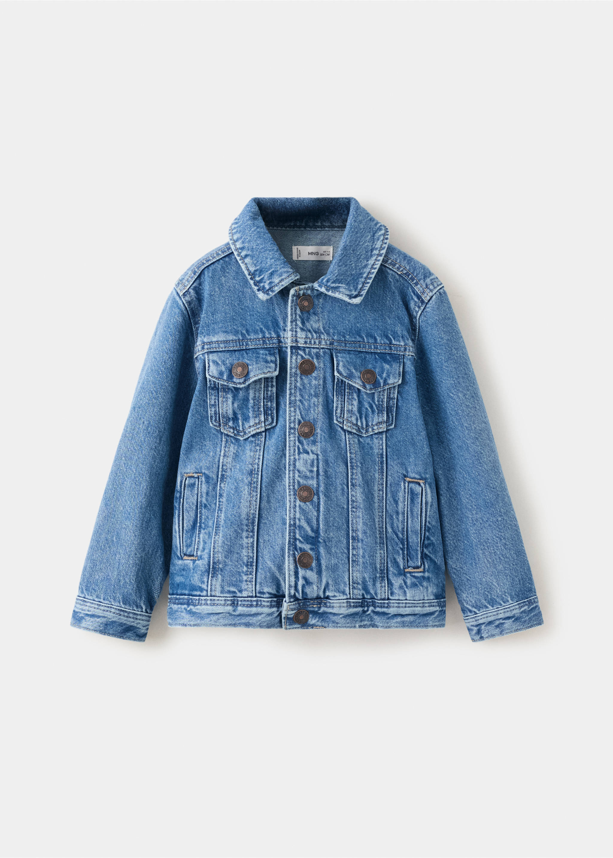 Cazadora vaquera - Artículo sin modelo, Azul medio. Ref: 27054404-00.