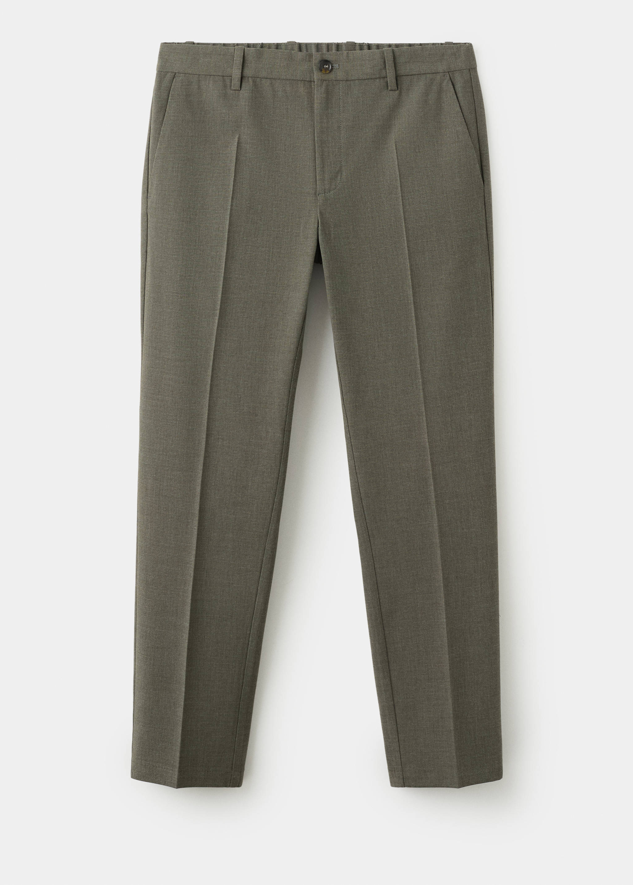 Cropped slim fit trousers - Article without model