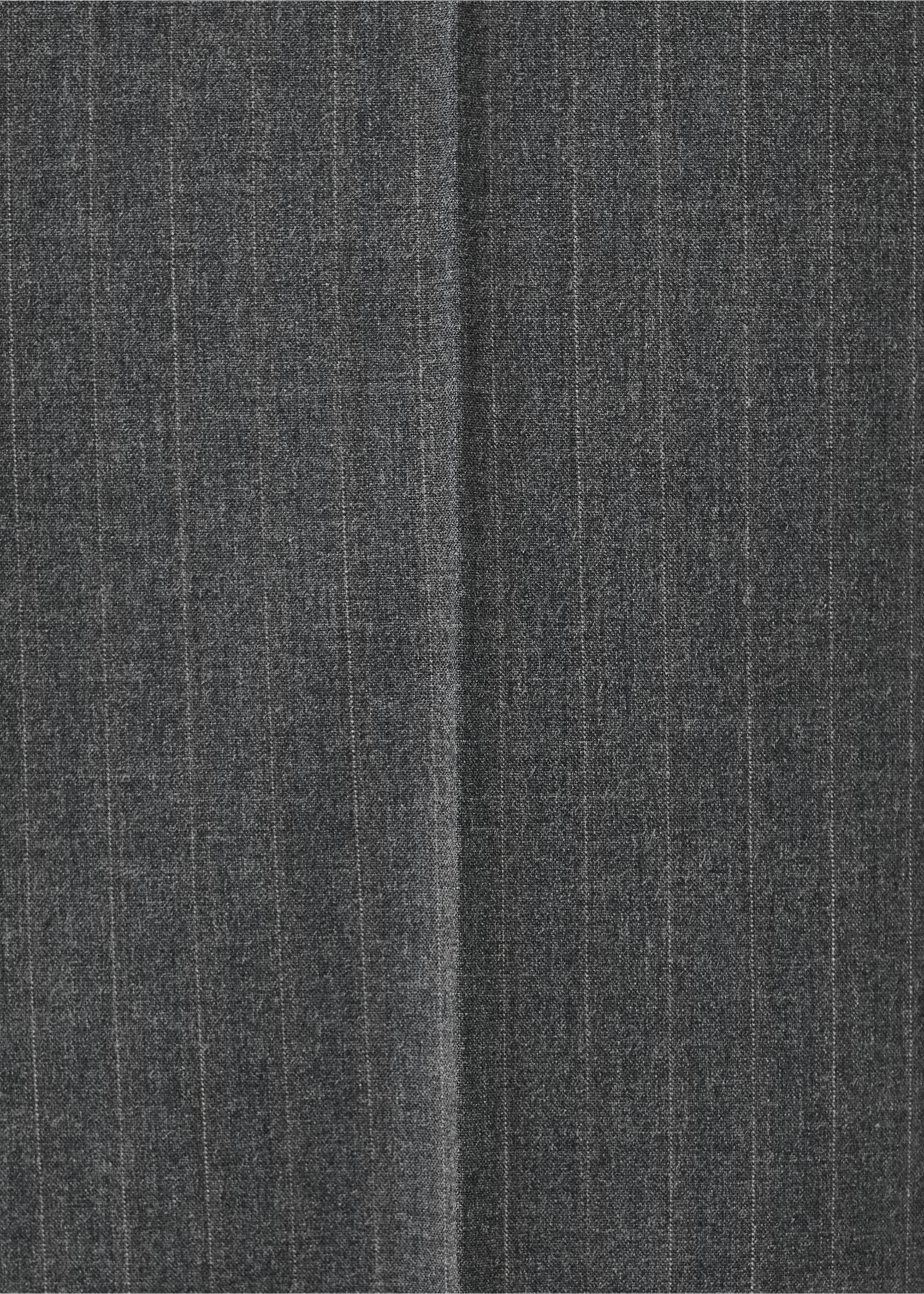 Cropped slim fit trousers - Details of the article 0, Grey. Ref: 27054410-00.