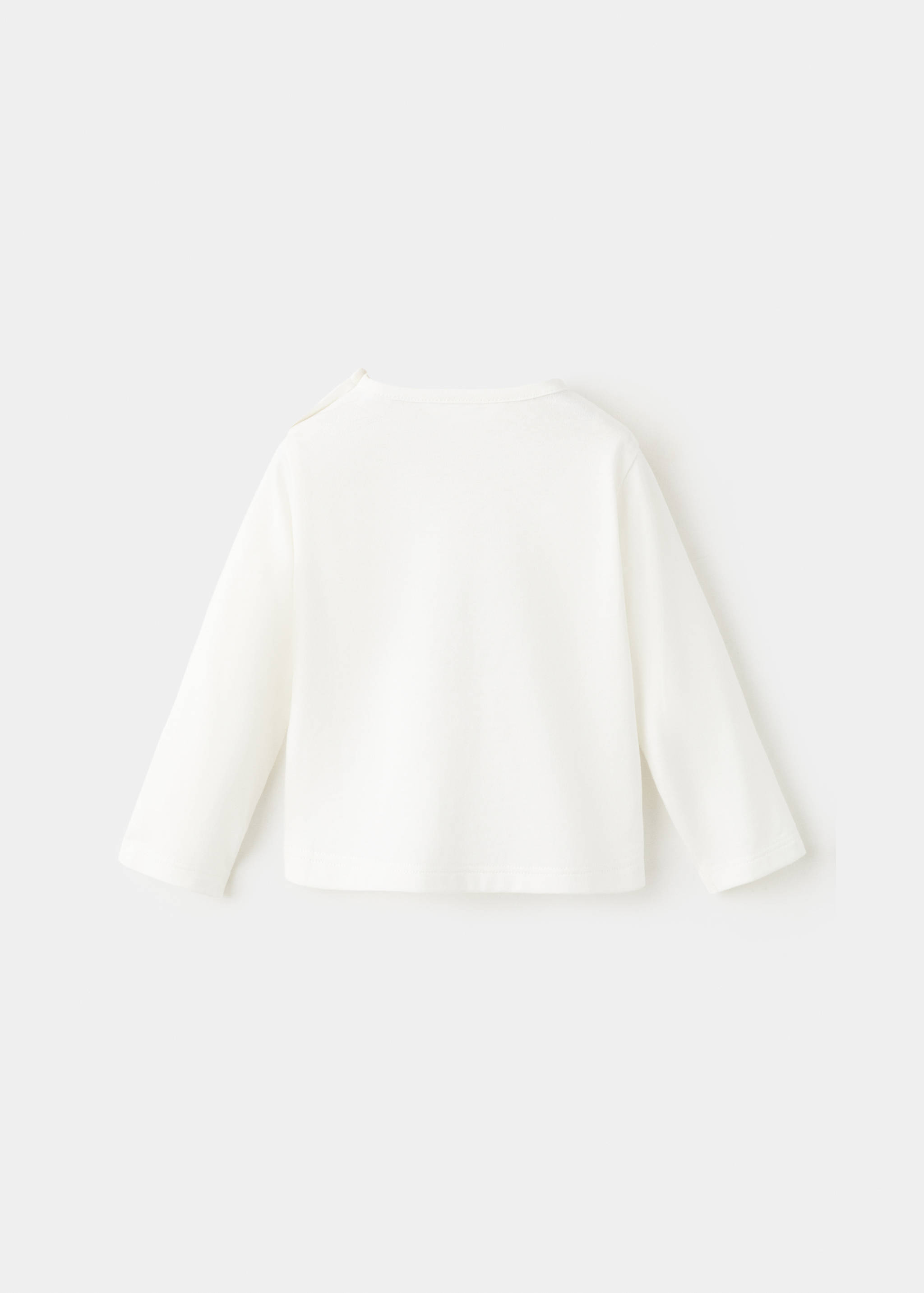 Cotton printed T-shirt - Reverse of the article