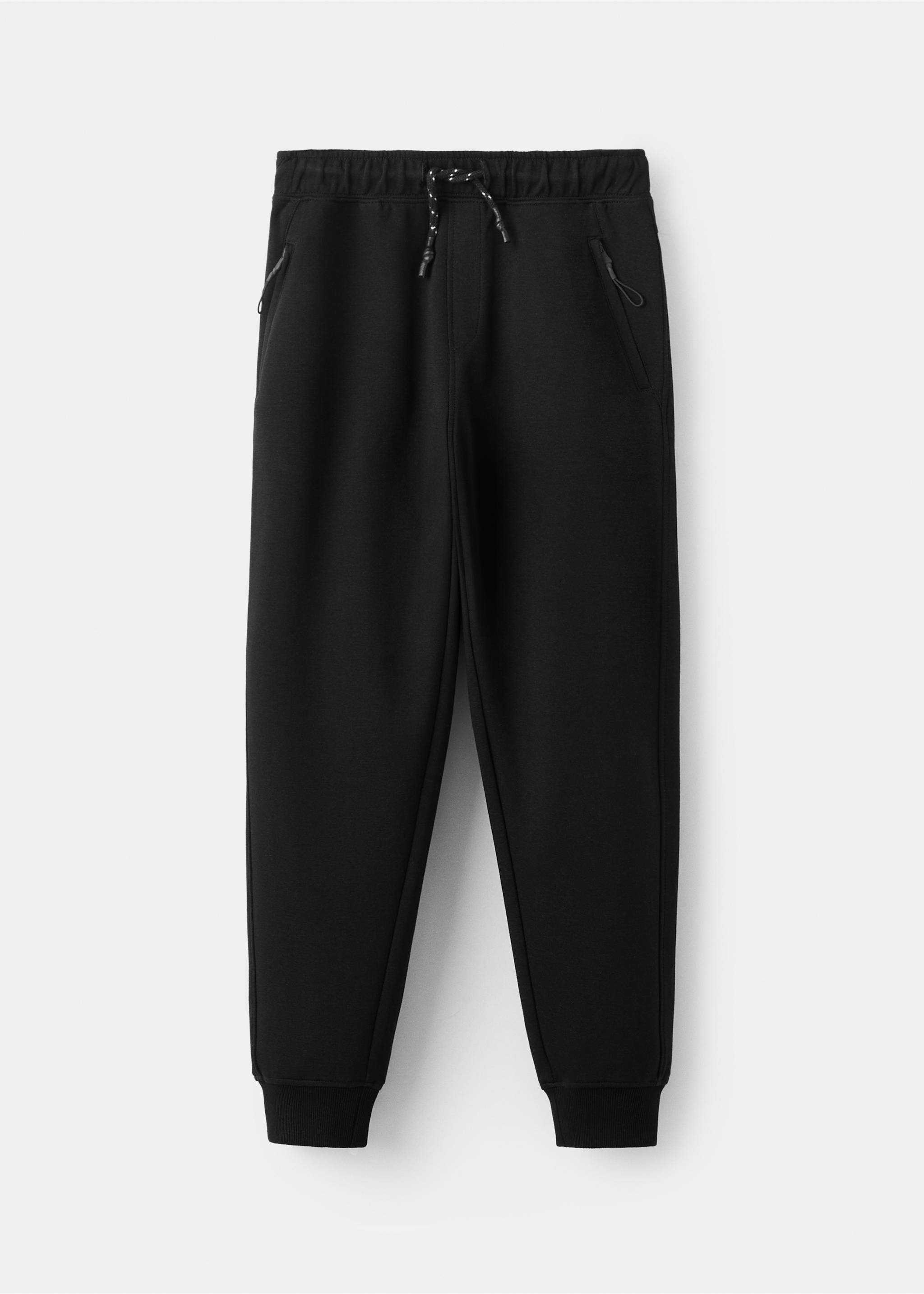 Joggers algodón cordón - Artículo sin modelo, Negro. Ref: 27054418-00.