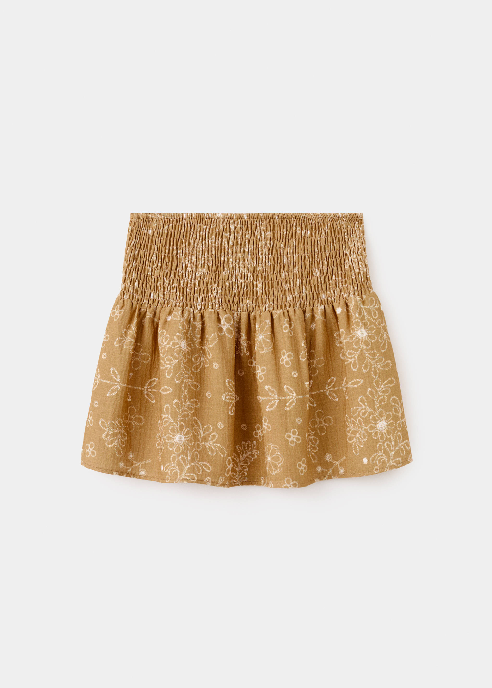 Falda corta estampada - Artículo sin modelo