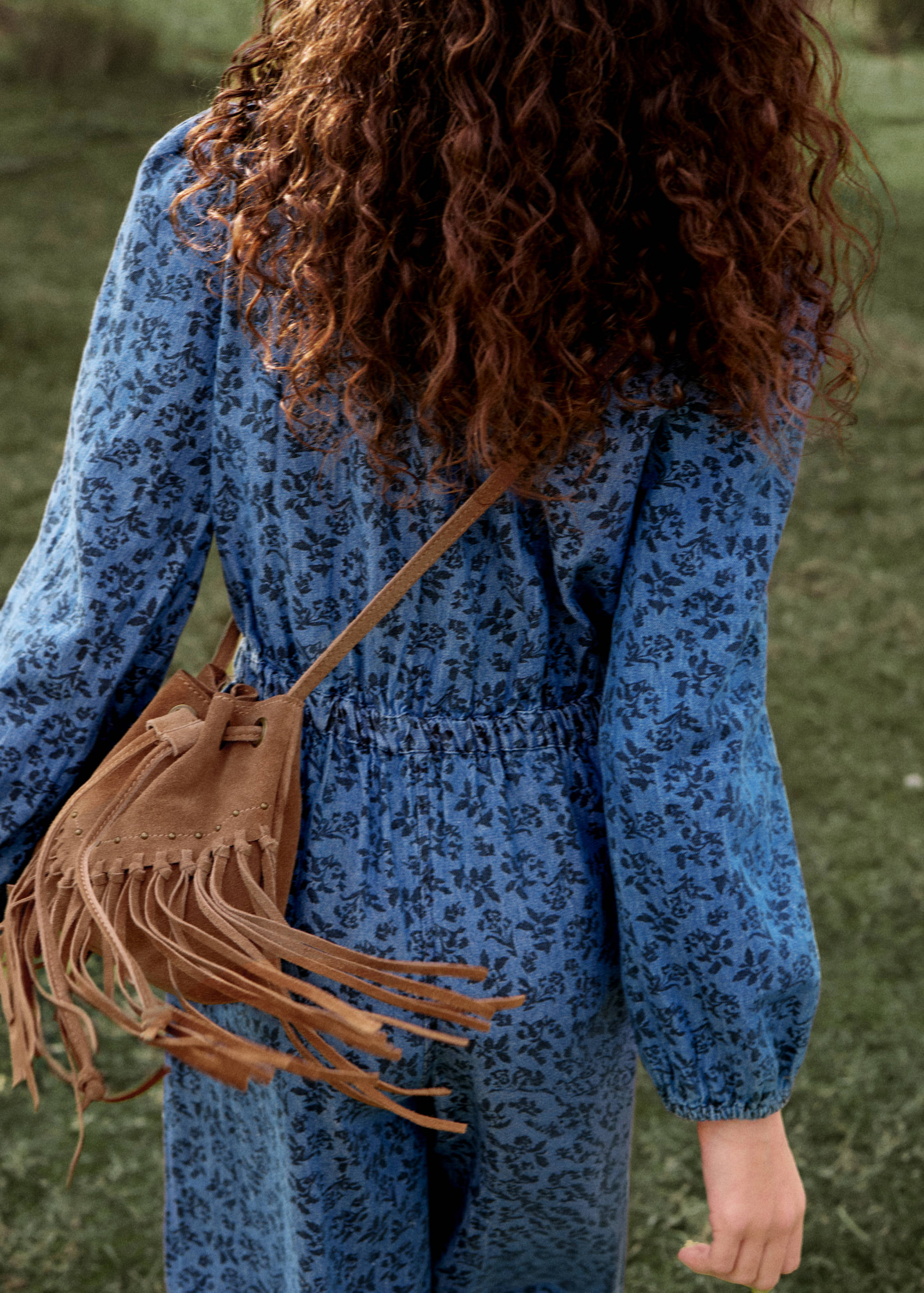 Fringed suede bag - Details of the article 5