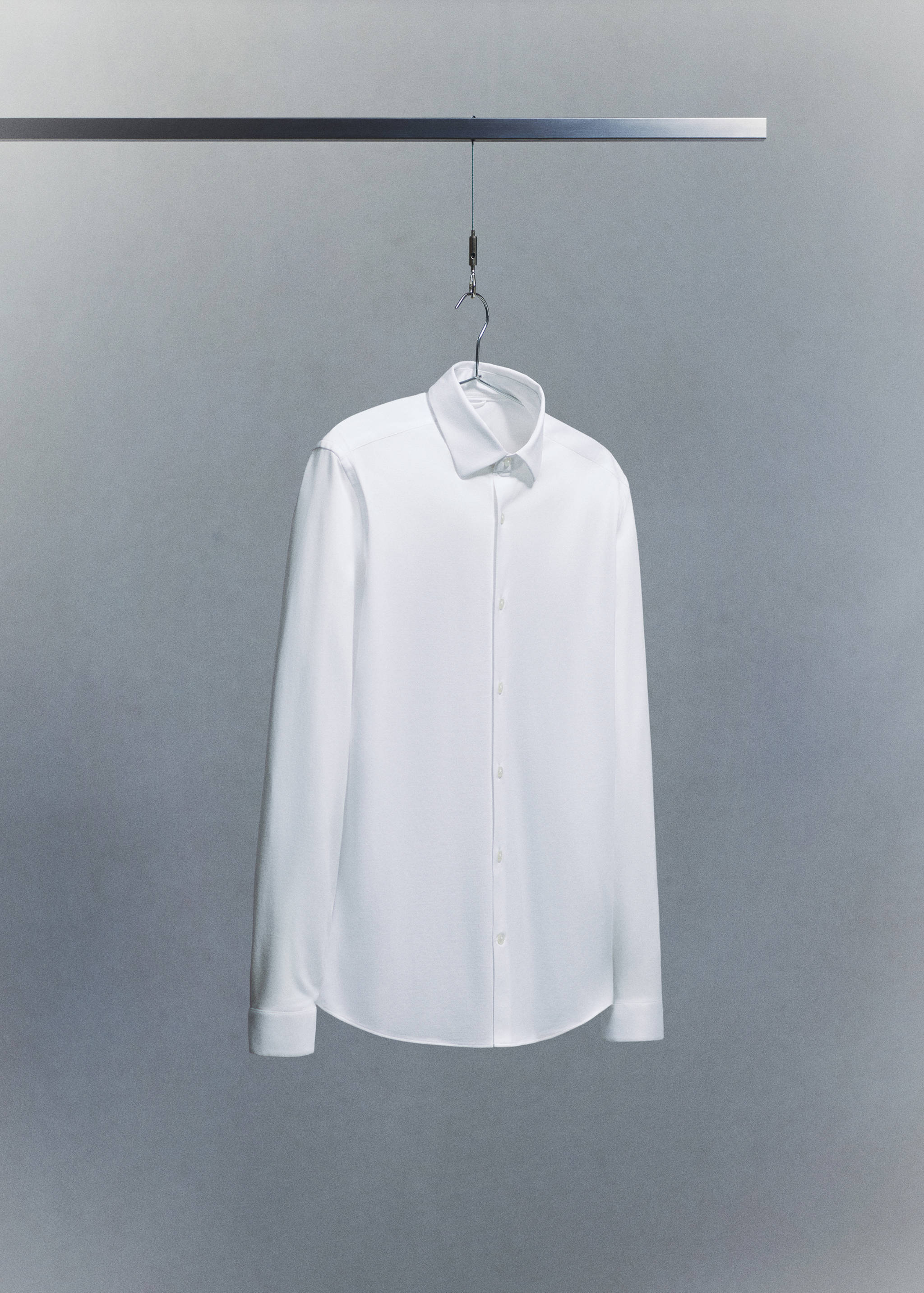 Chemise slim-fit coton comfort stretch non-iron - Détail de l'article 9