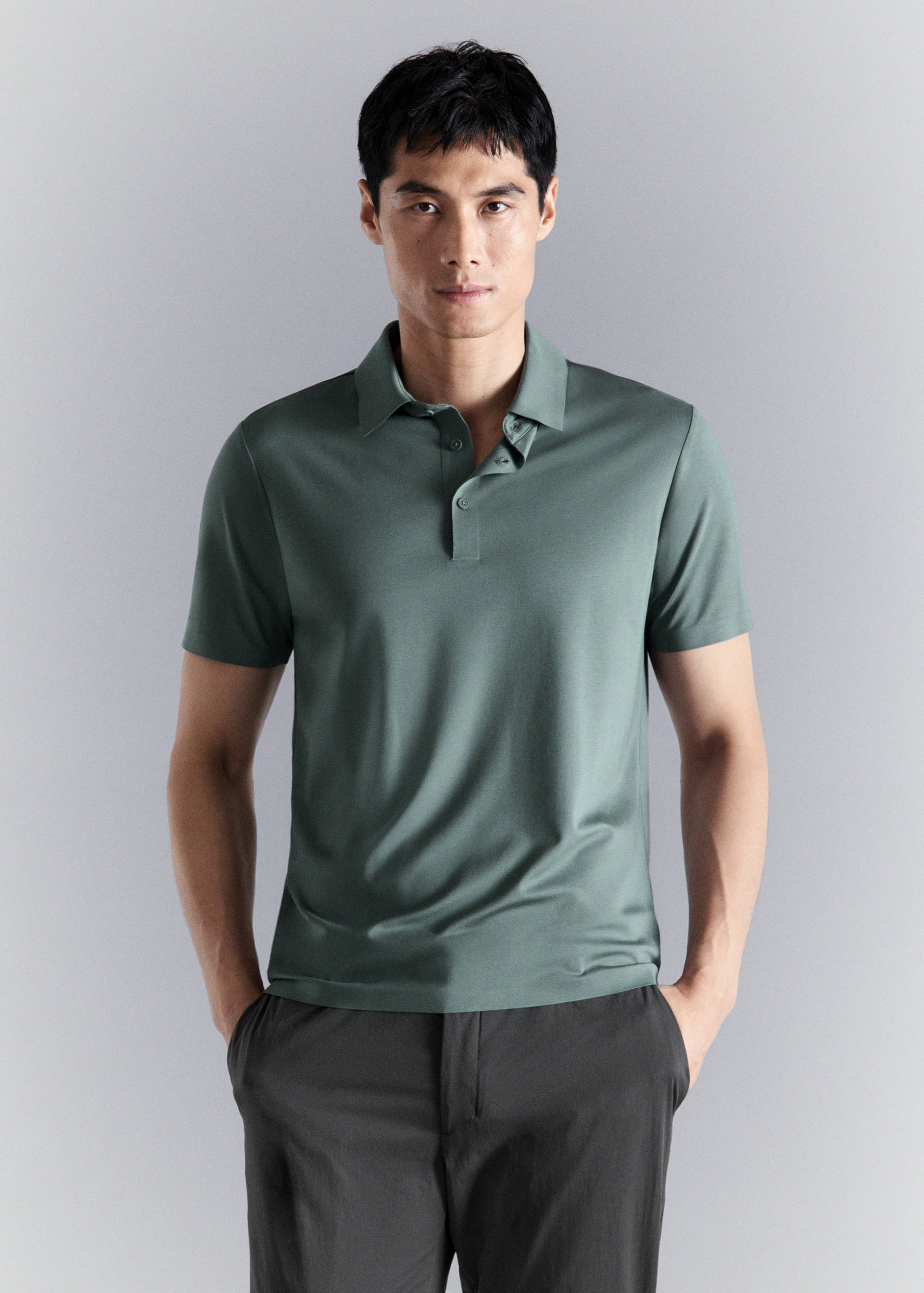Comfort stretch Coolmax ® polo - Medium plane