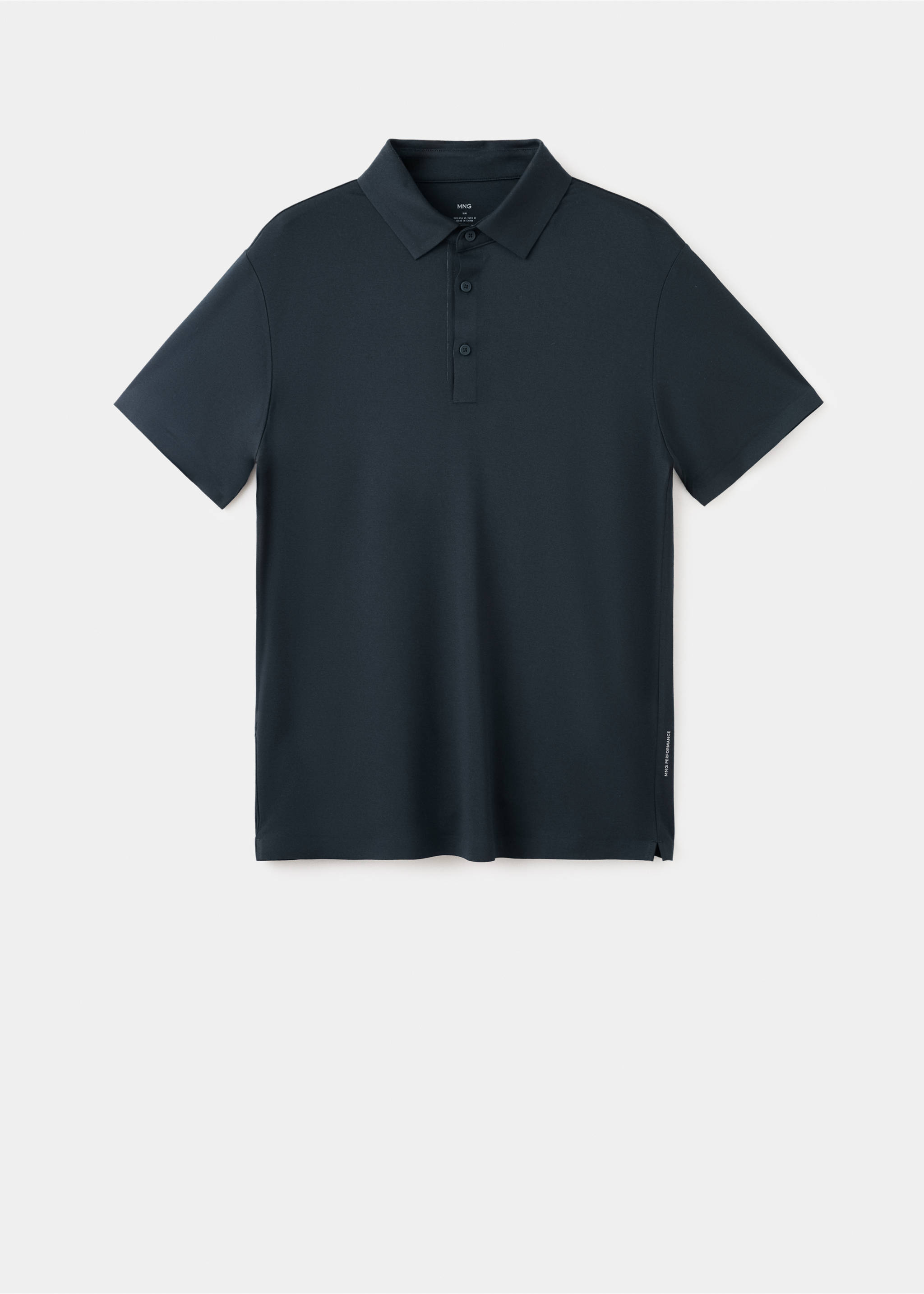 Comfort stretch Coolmax ® polo - Article without model, Navy. Ref: 27054425-00.