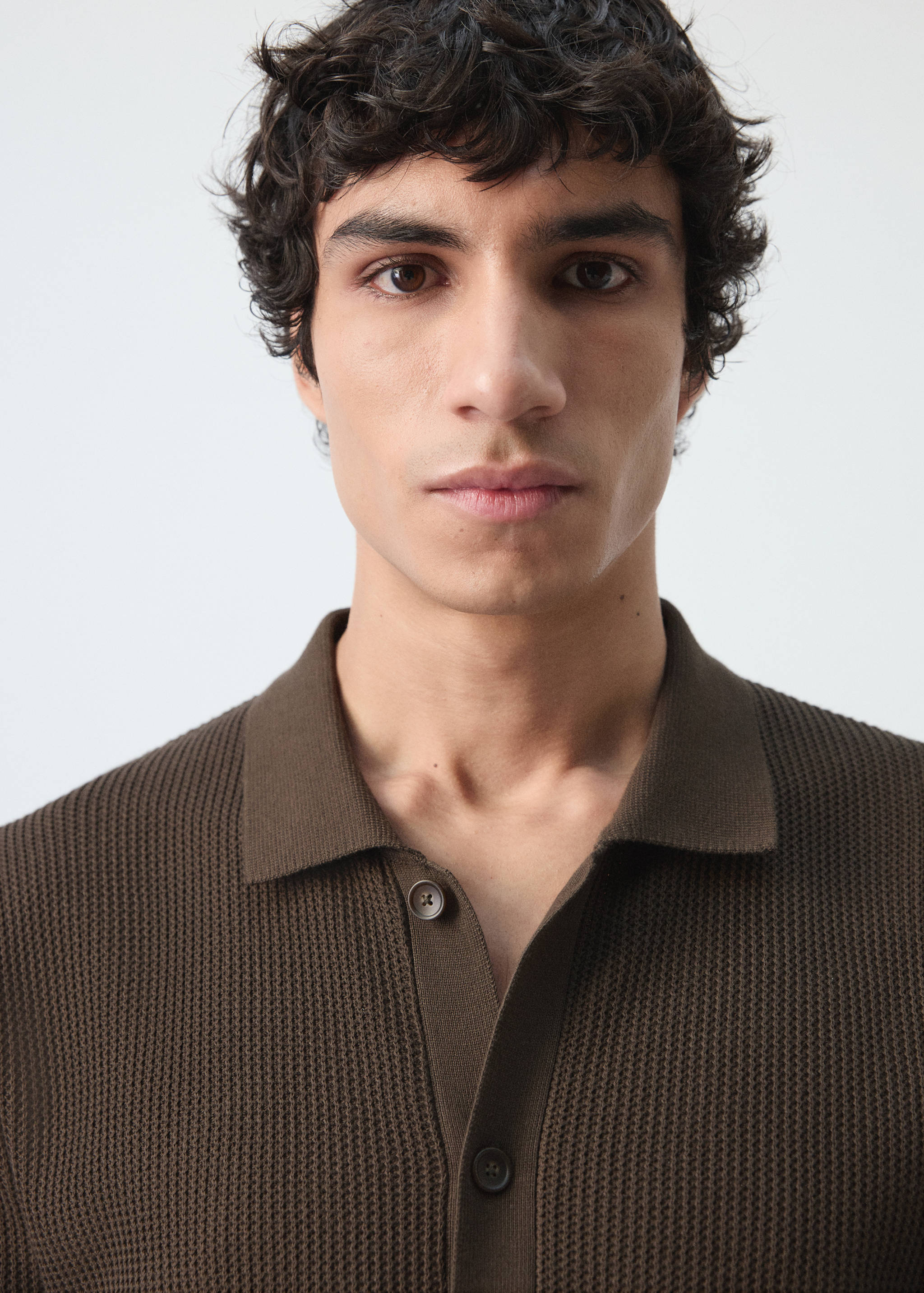 Polo 100% algodón punto estructura botones - Detalle del artículo 1