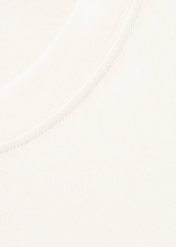 Heavy weight relaxed fit T-shirt — Ecru