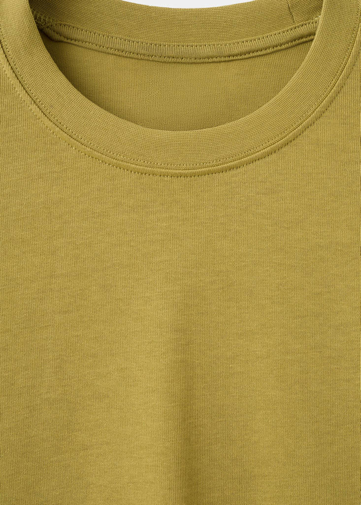 Heavy weight relaxed fit T-shirt — Olive Green