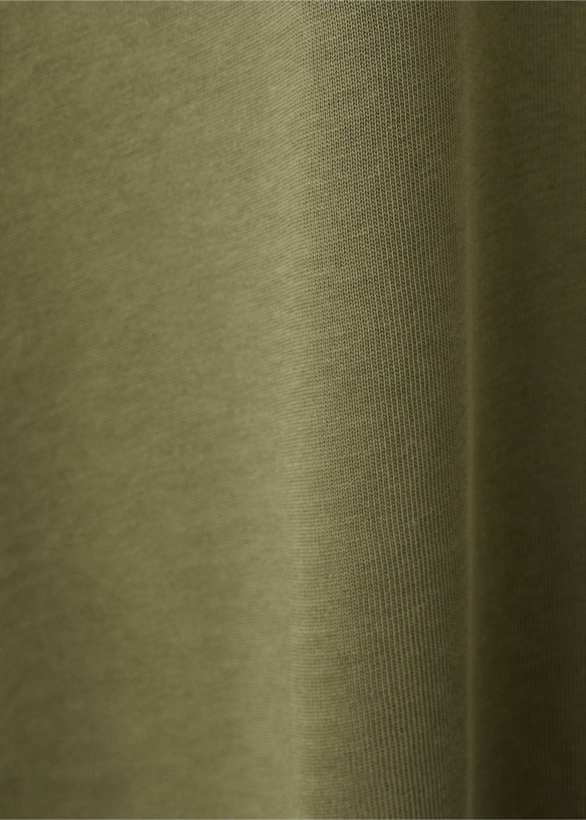 Camiseta heavy weight relaxed fit - Detalle del artículo 0, Verde oscuro. Ref: 27054430-00.