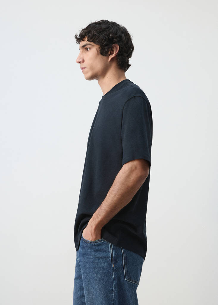 Heavy weight relaxed fit T-shirt — Navy