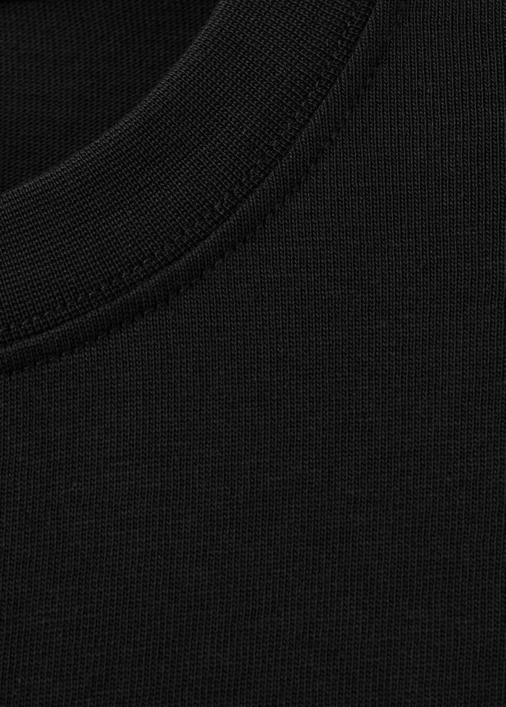 Heavy weight relaxed fit T-shirt — Black