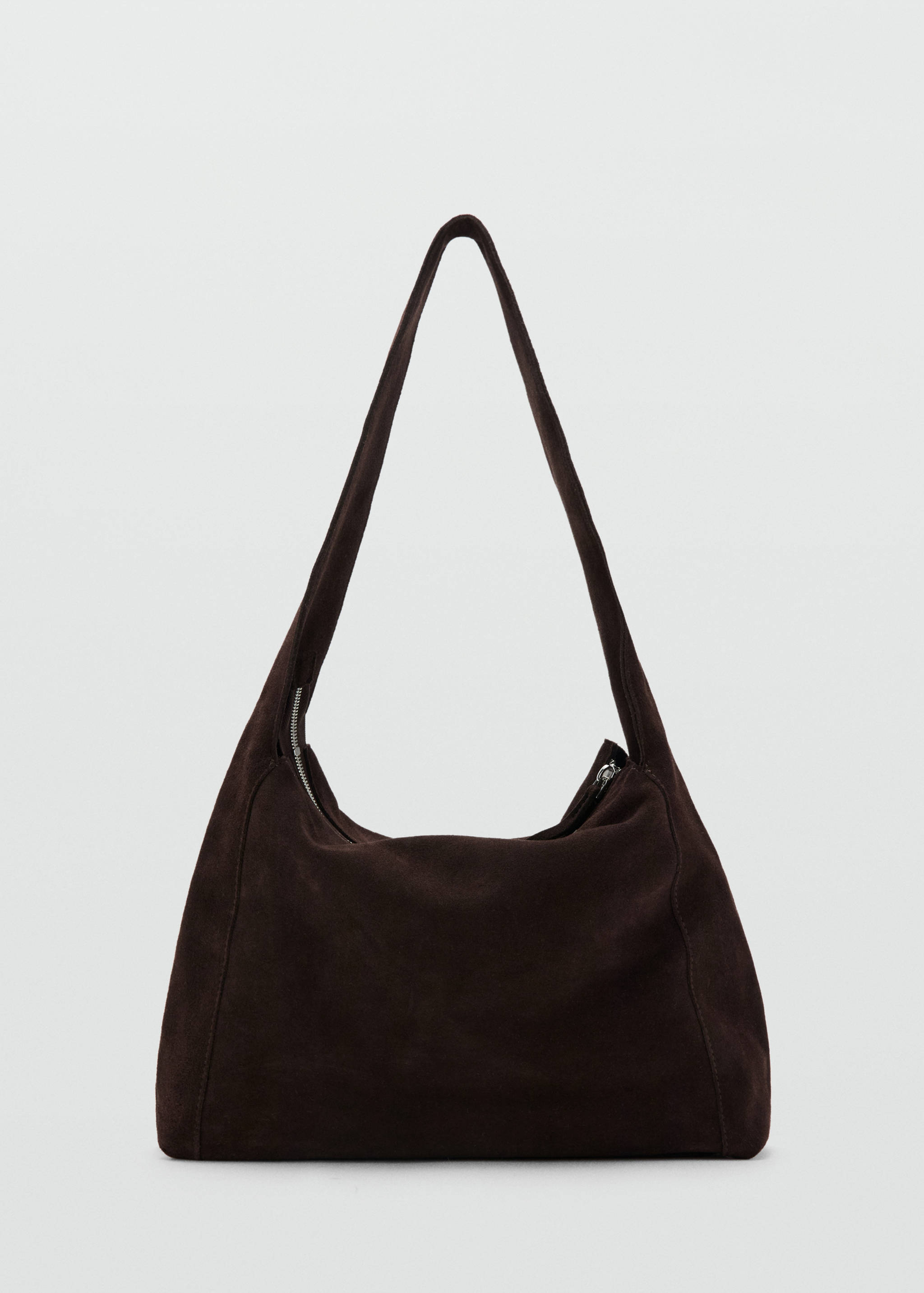 Suede shopper bag - Article without model