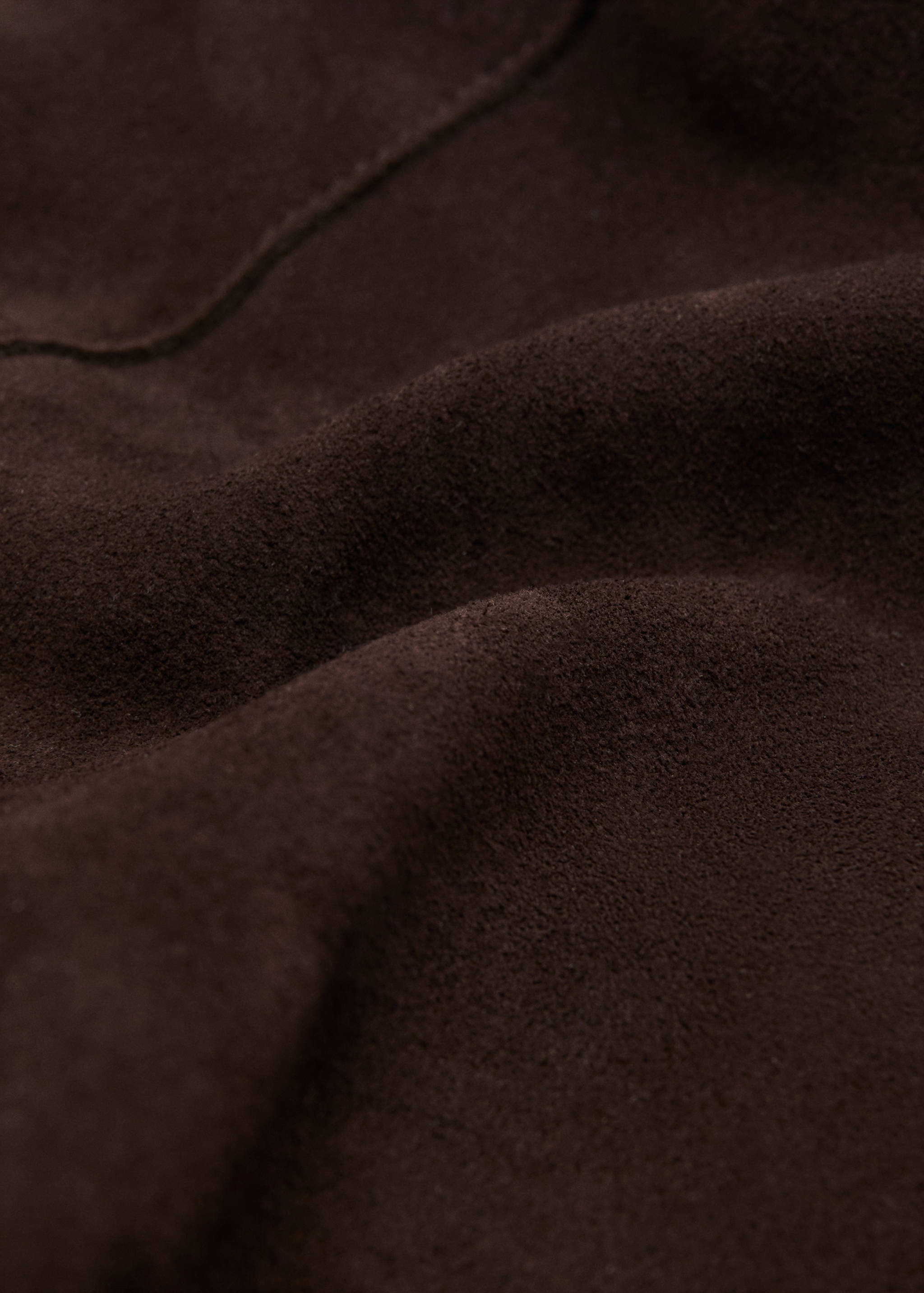 Suede shopper bag - Details of the article 2