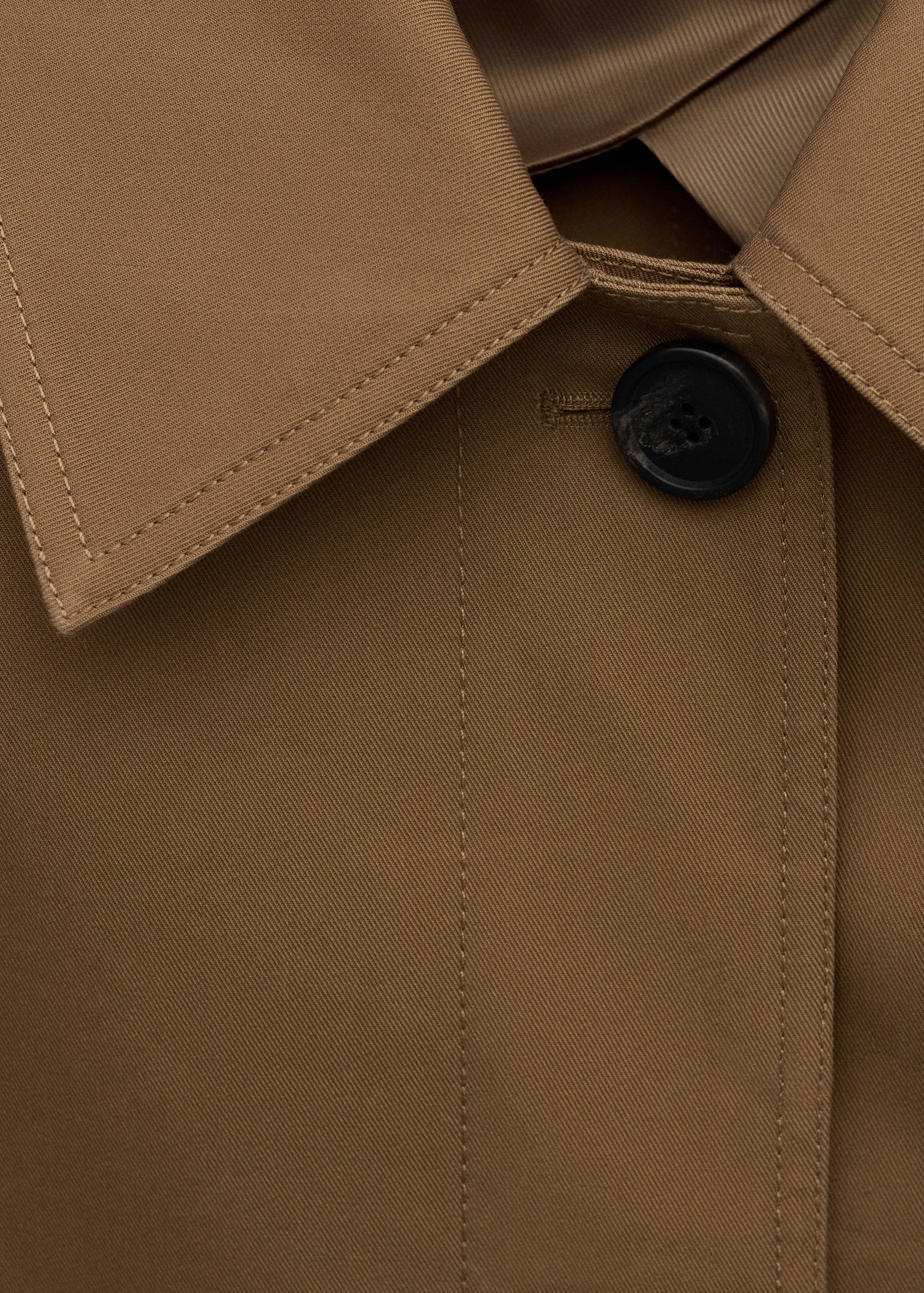 Katoenen trenchcoat met ceintuur - Detail van het artikel 8