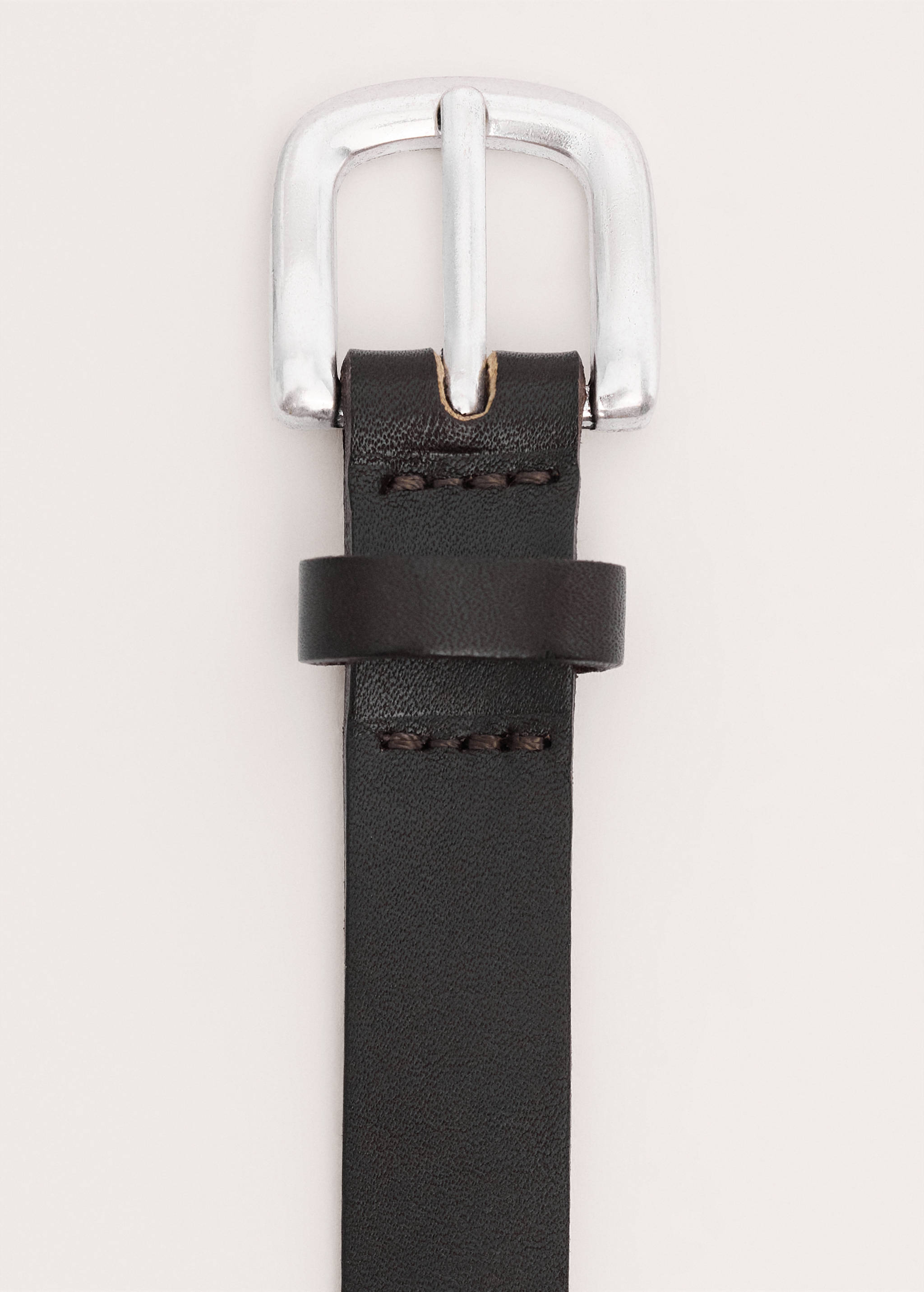 حزام جلدي بمسامير - تفاصيل المنتج 1