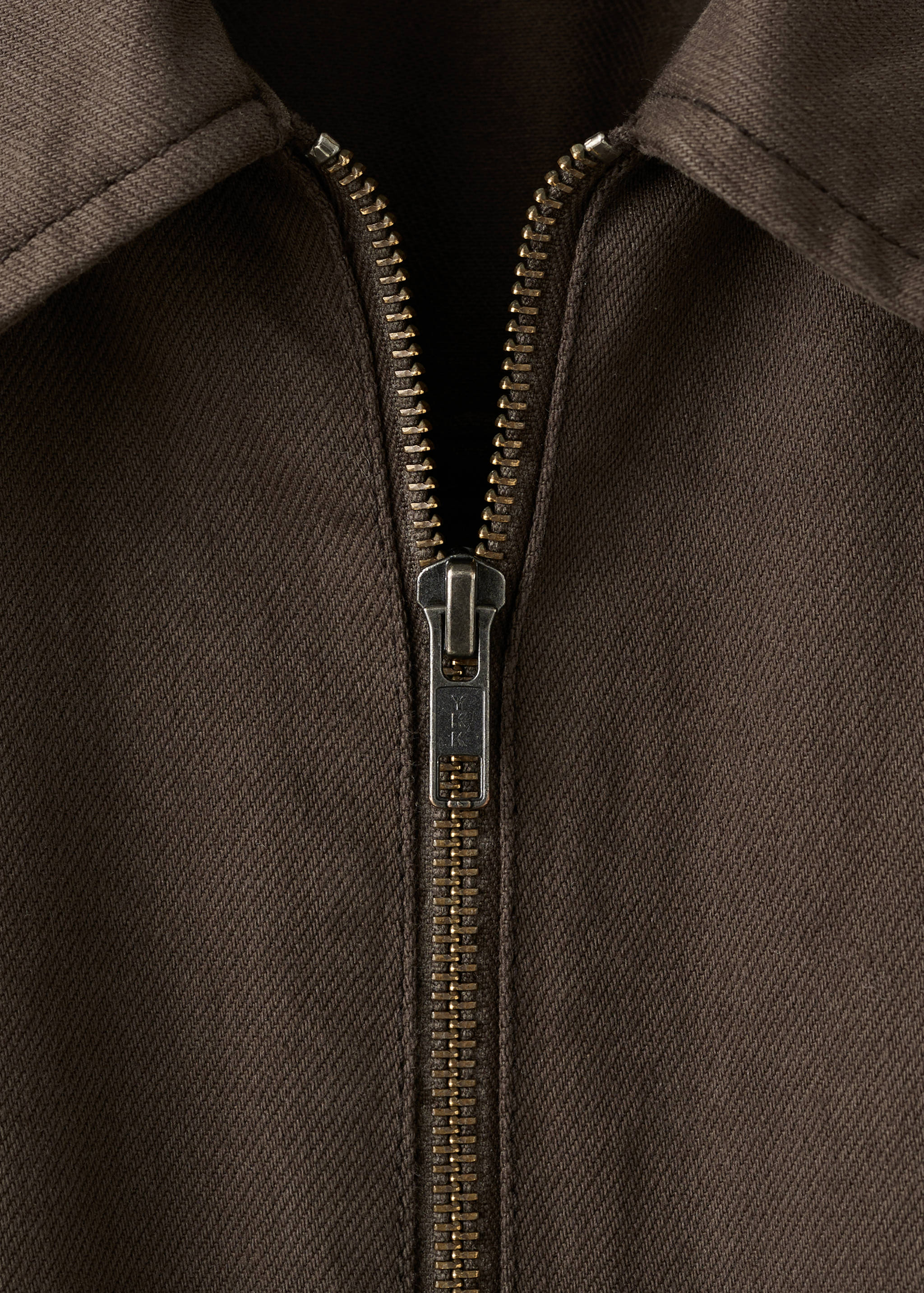 Zip denim jumpsuit - Details of the article 8