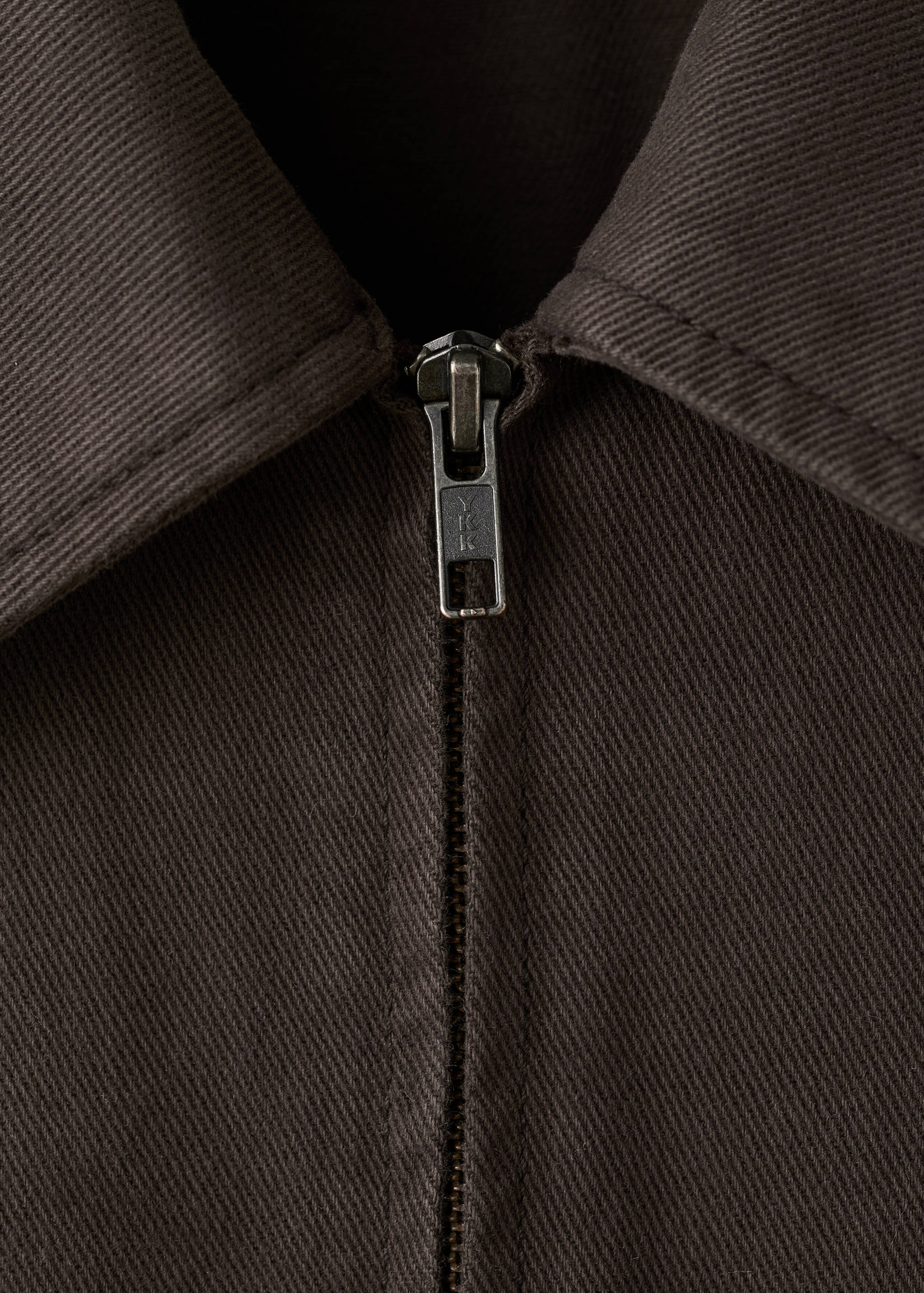 Zip denim jumpsuit - Details of the article 8