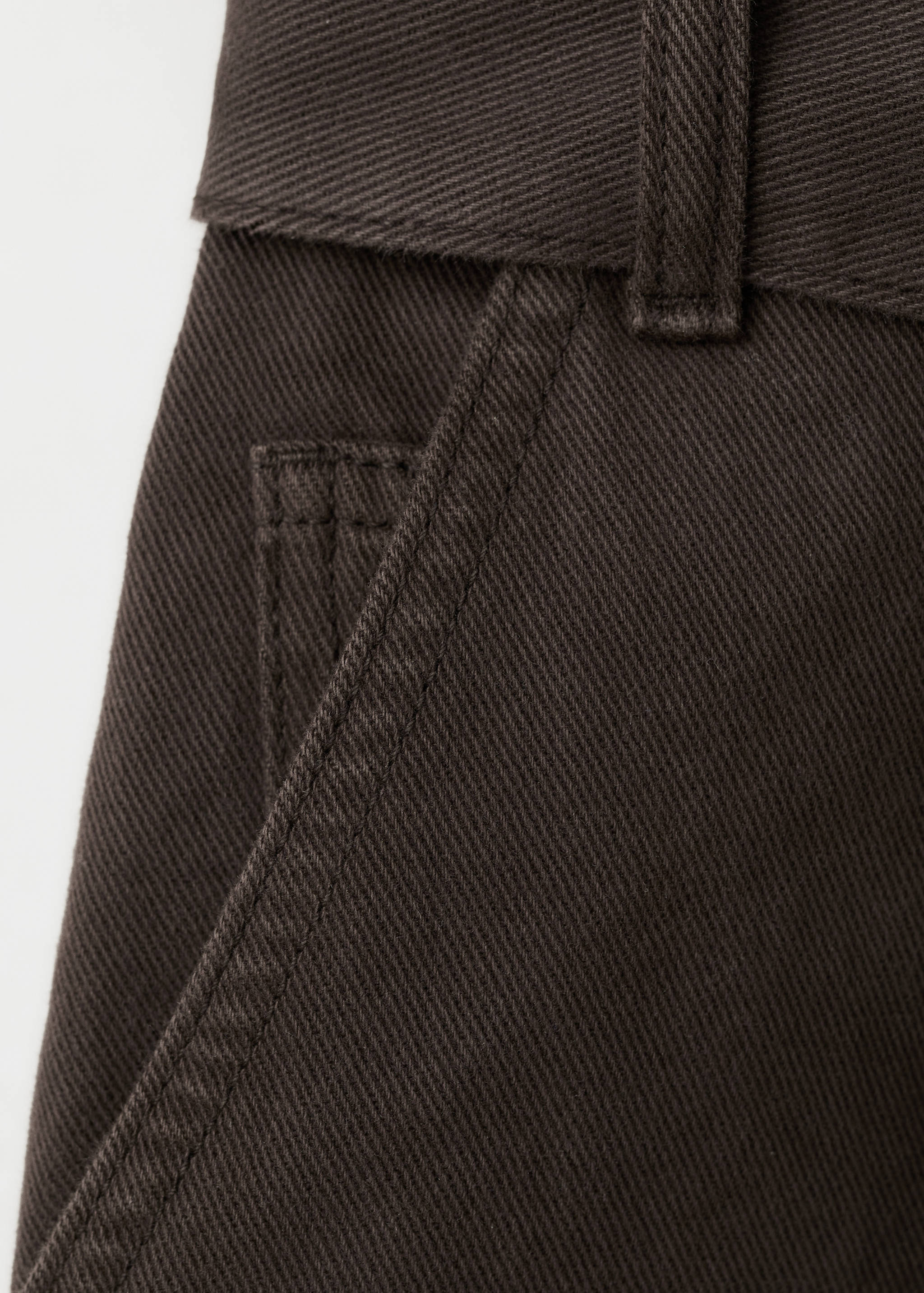 Zip denim jumpsuit - Details of the article 0