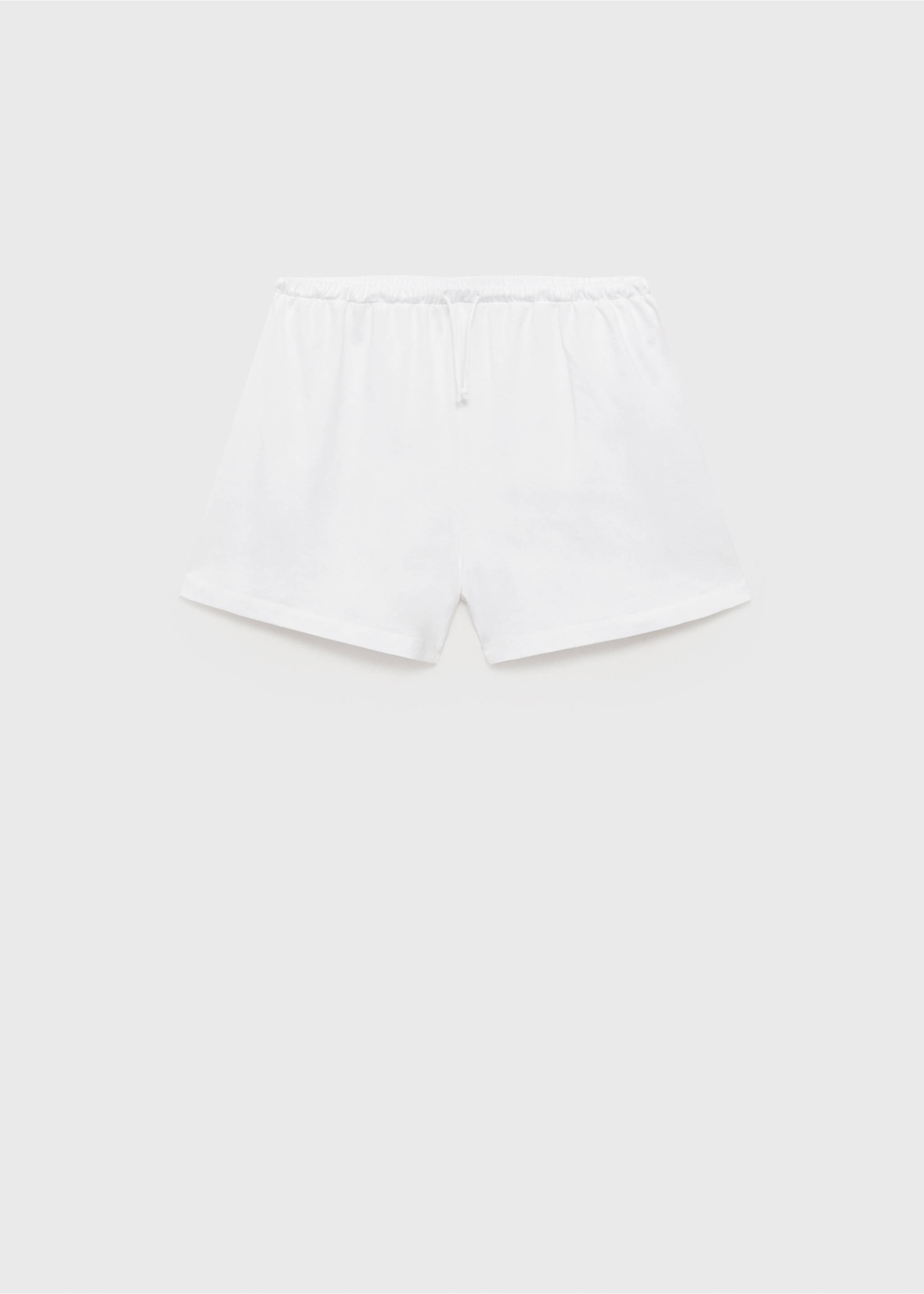 Cotton shorts - Article without model, White. Ref: 27054768-00.