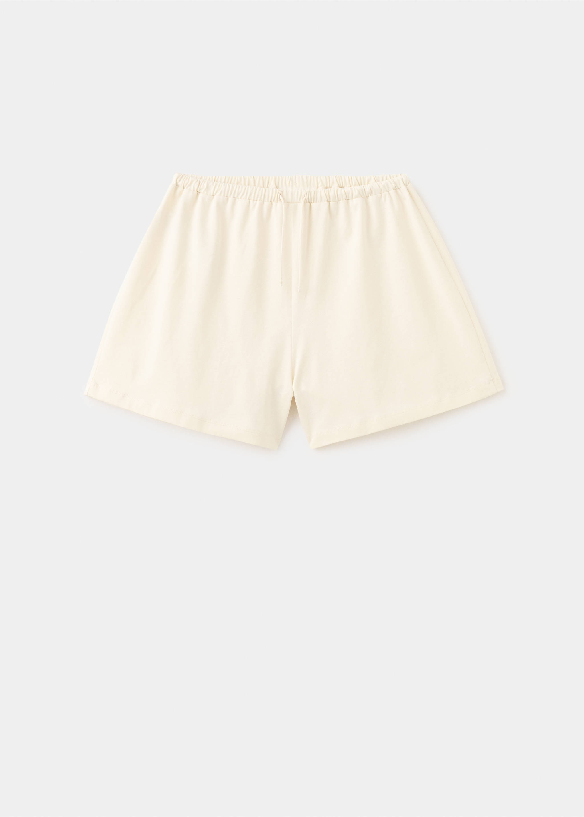 Cotton shorts - Article without model, Pastel Yellow. Ref: 27054768-00.