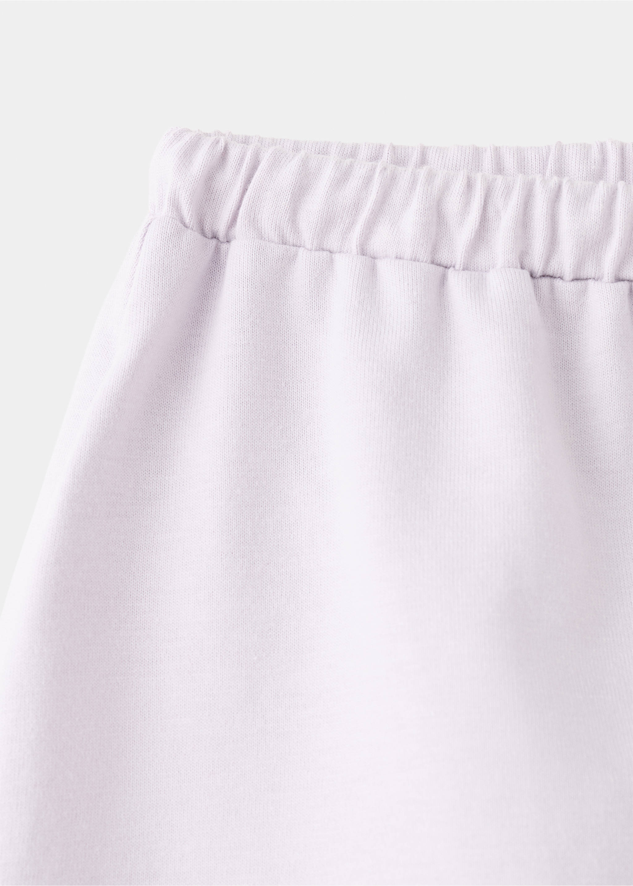Cotton shorts - Details of the article 0, Lilac. Ref: 27054768-00.