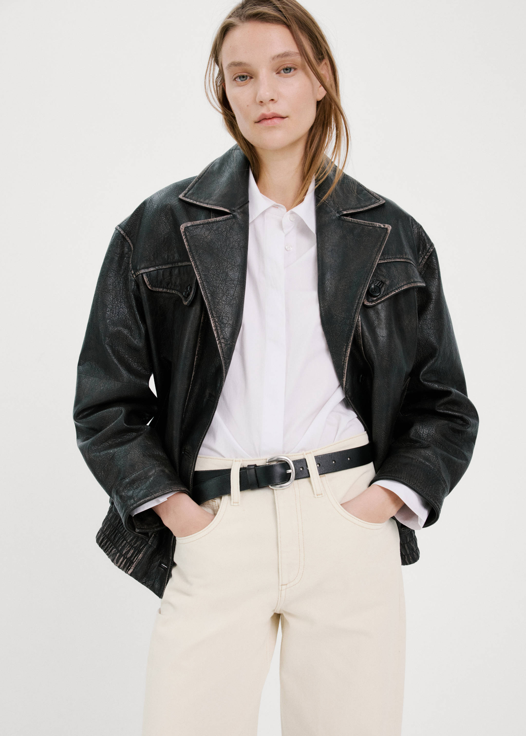 Jean barrel taille haute - Détail de l'article 1