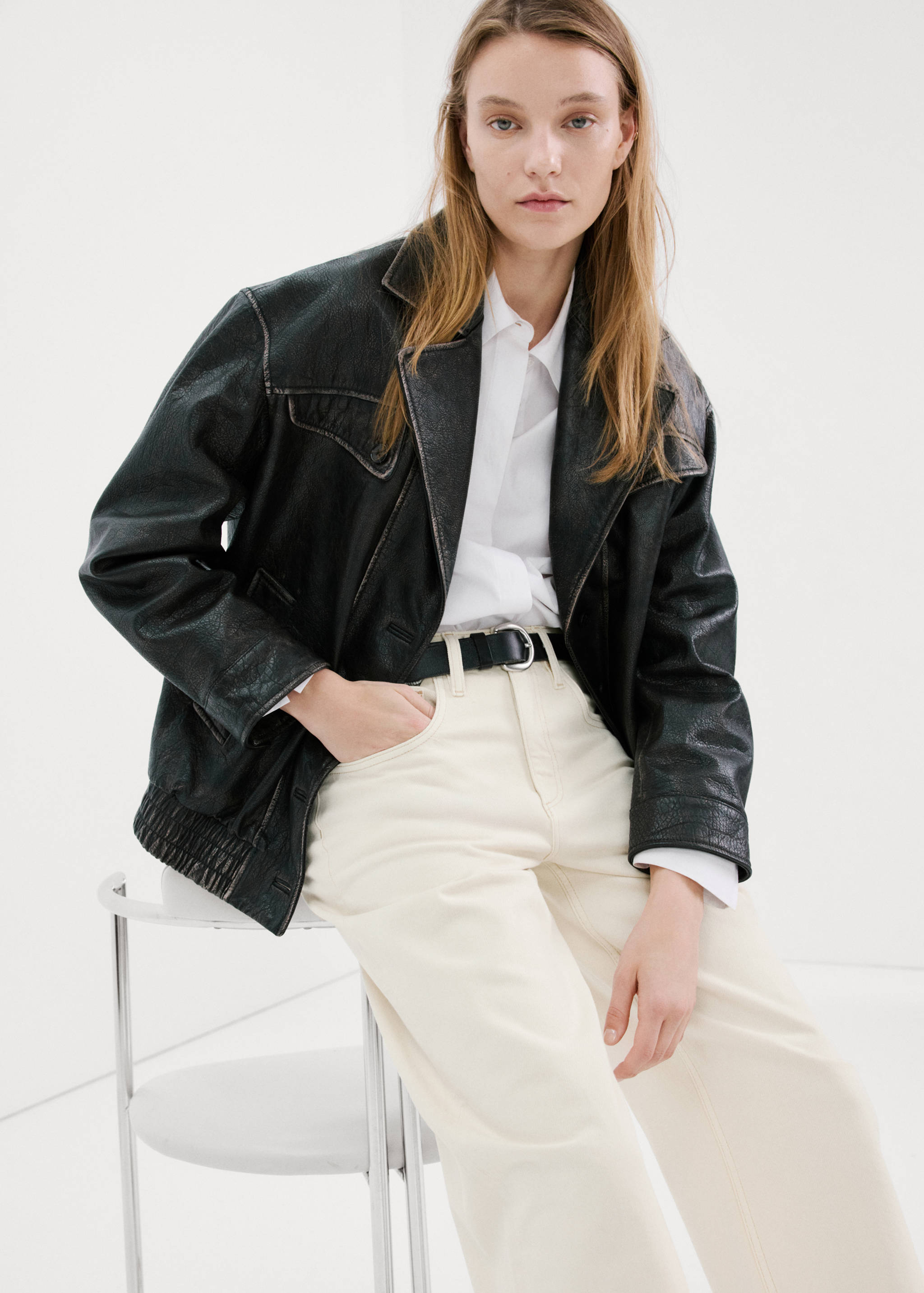 Jean barrel taille haute - Détail de l'article 2