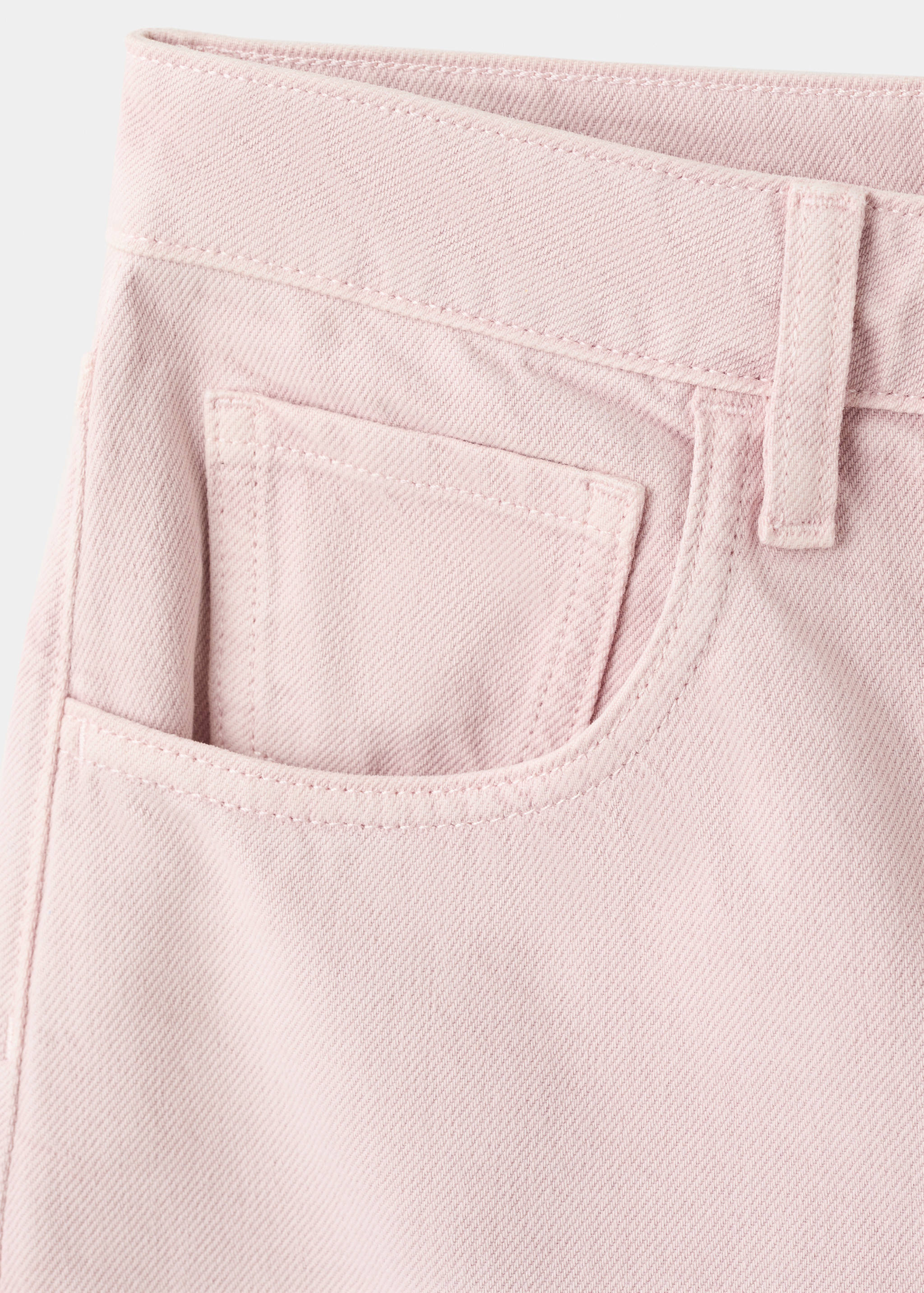 High-waisted barrel jeans - Details of the article 8